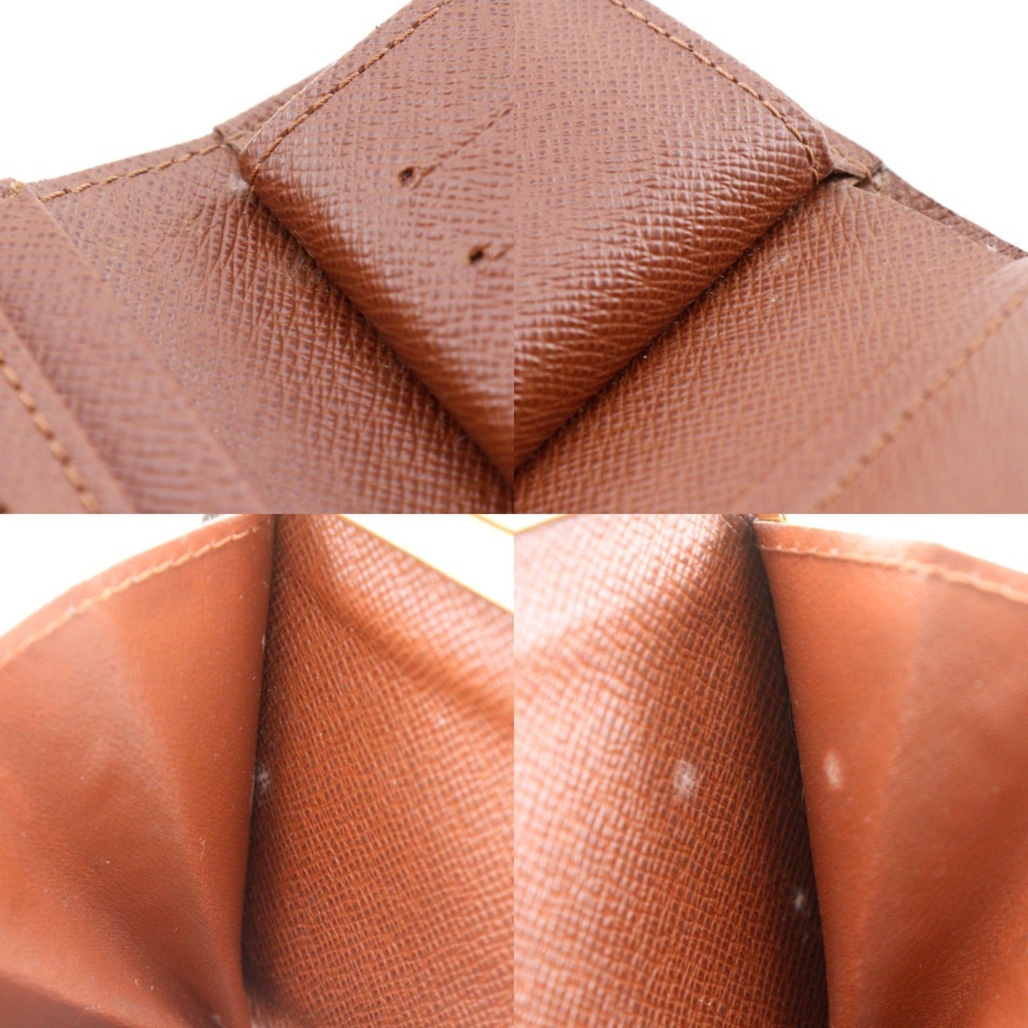 Louis Vuitton Brown Monogram Canvas Wallet (Bi-Fold) (Pre-Owned)
