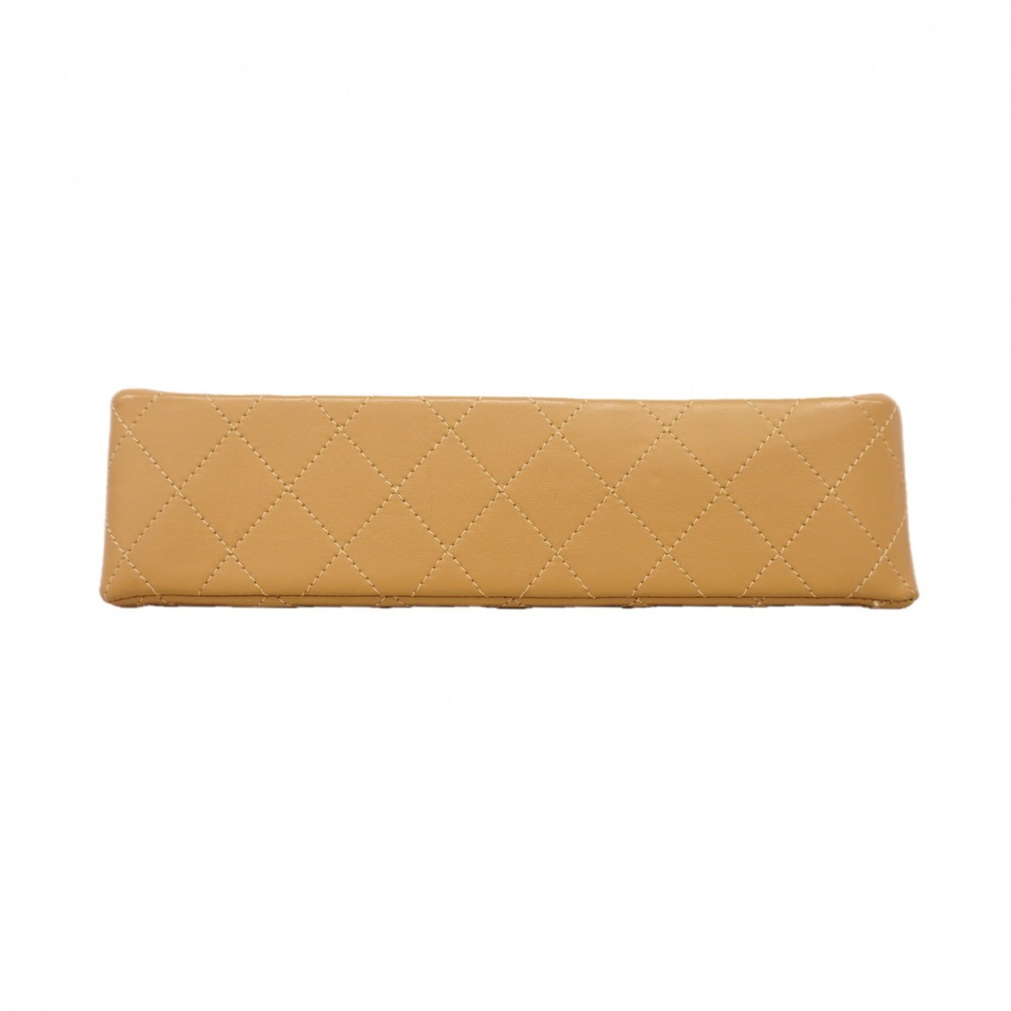 Chanel Beige Leather Shoulder Bag (Pre-Owned)
