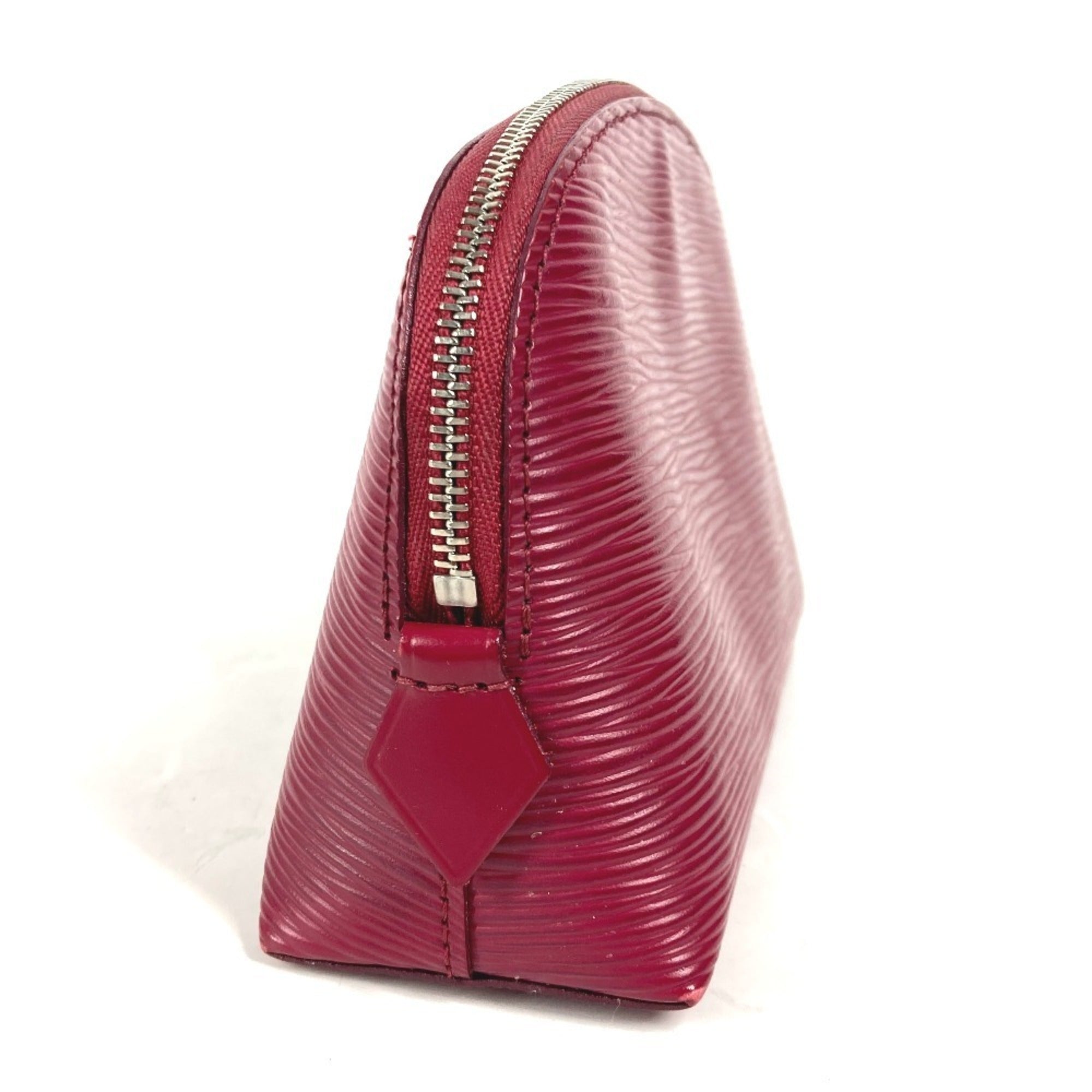 Louis Vuitton Fuchsia Pink Pink Epi Leather Pochette Pouch (Pre-Owned)