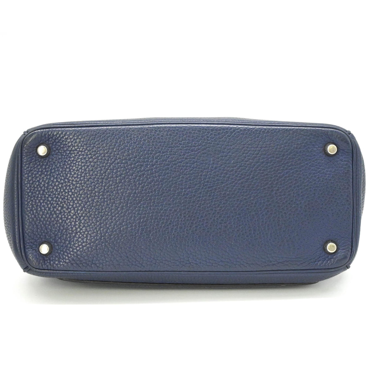 Christian Dior Navy Leather Handbag (Pre-Owned)
