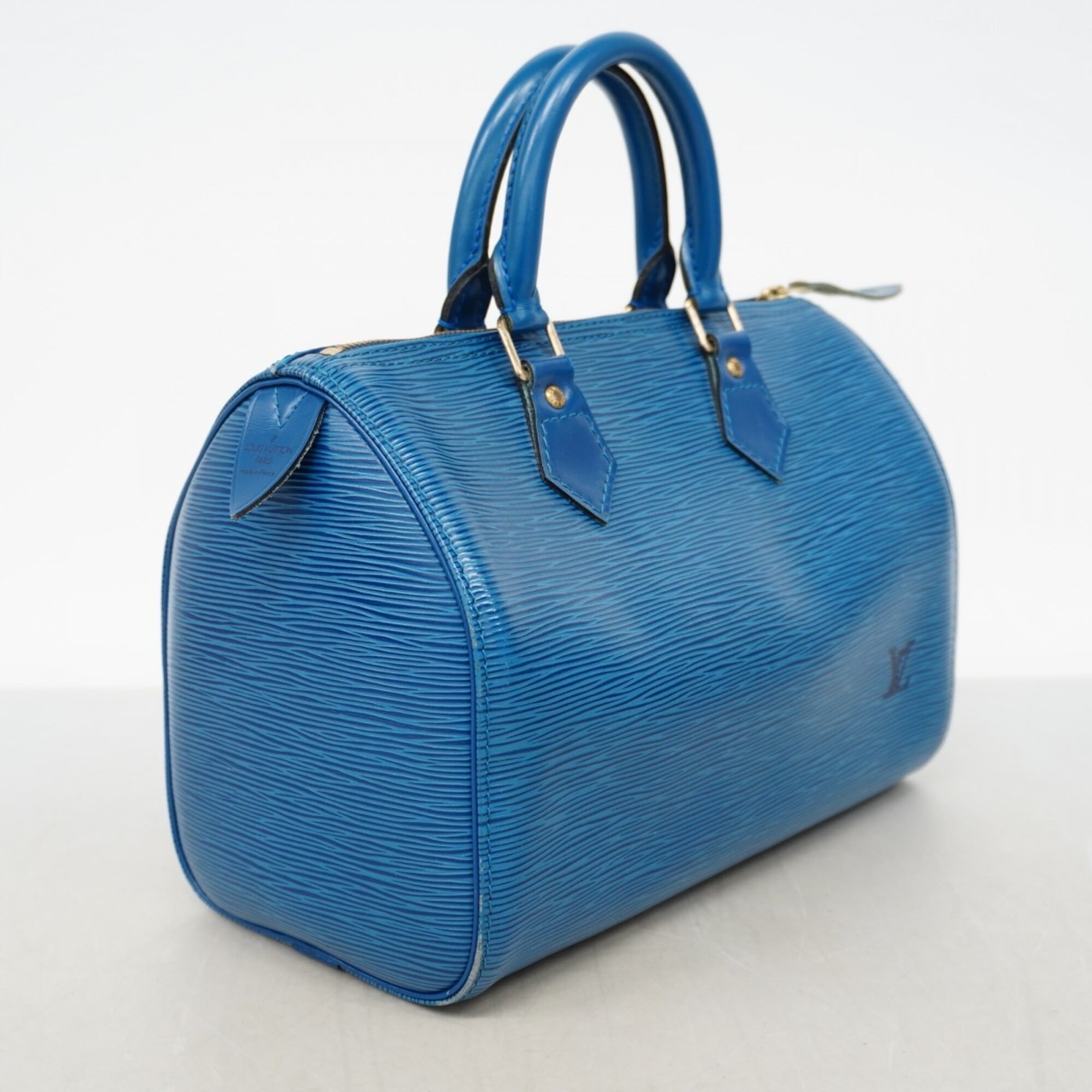 Louis Vuitton Toledo Blue Handbag (Pre-Owned)