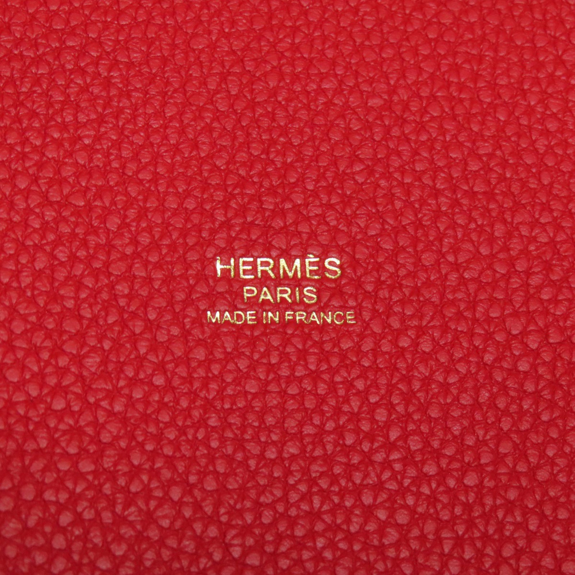 Hermes Vermilion Handbag (Pre-Owned)