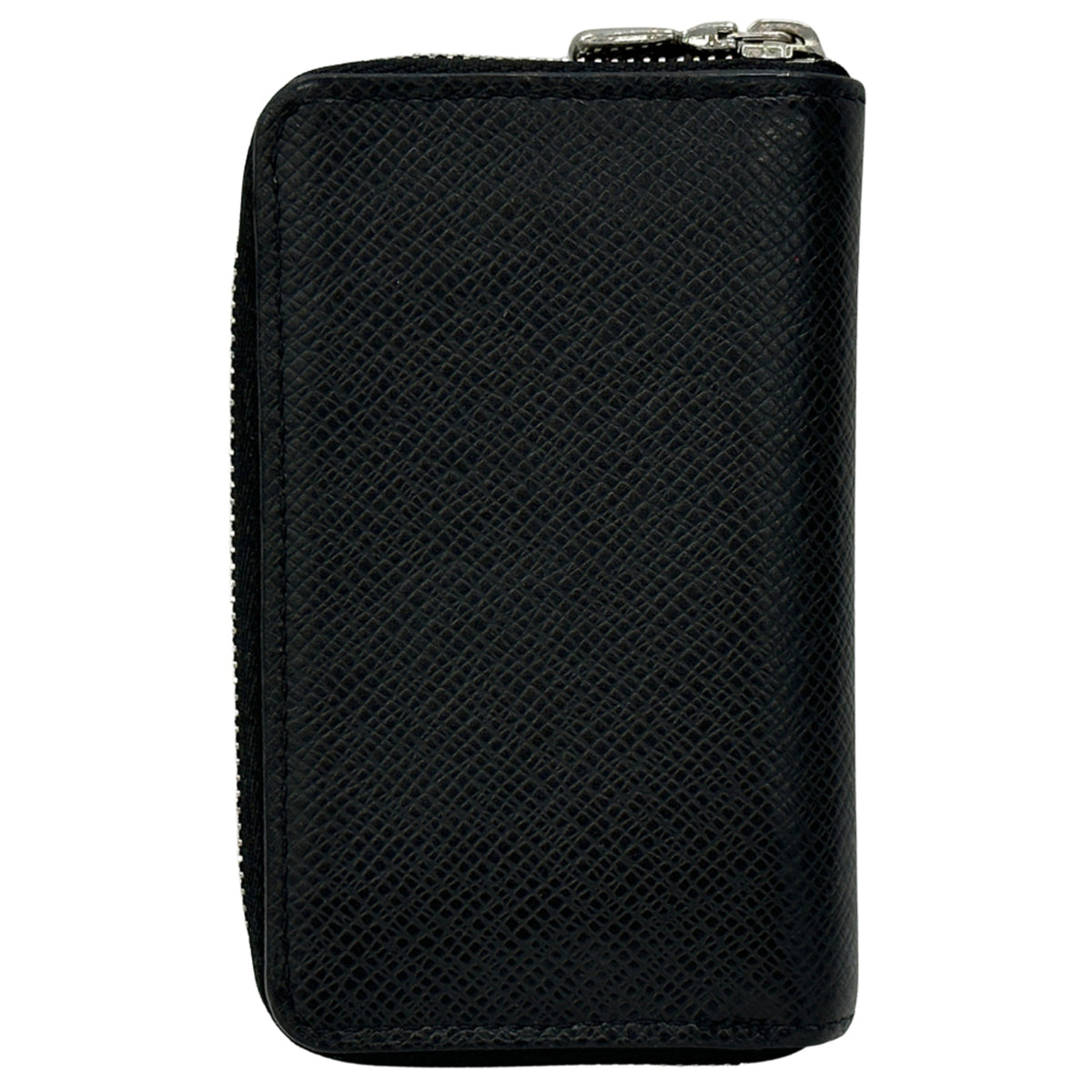 Louis Vuitton Ardoise Black Taiga Leather Coin Purse/Coin Case (Pre-Owned)
