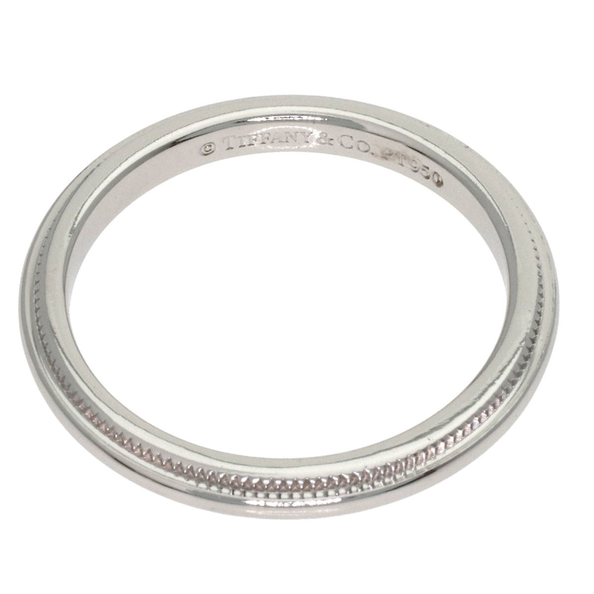 Tiffany Platinum 950 Band Ring (Pre-Owned)