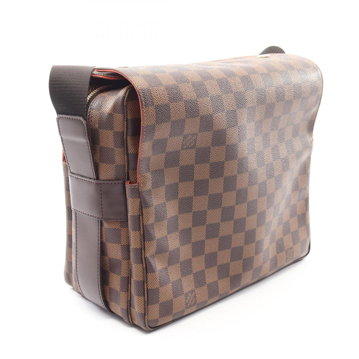 Louis Vuitton Brown Damier Canvas Coated Canvas Leather Shoulder Bag (Pre-Owned)