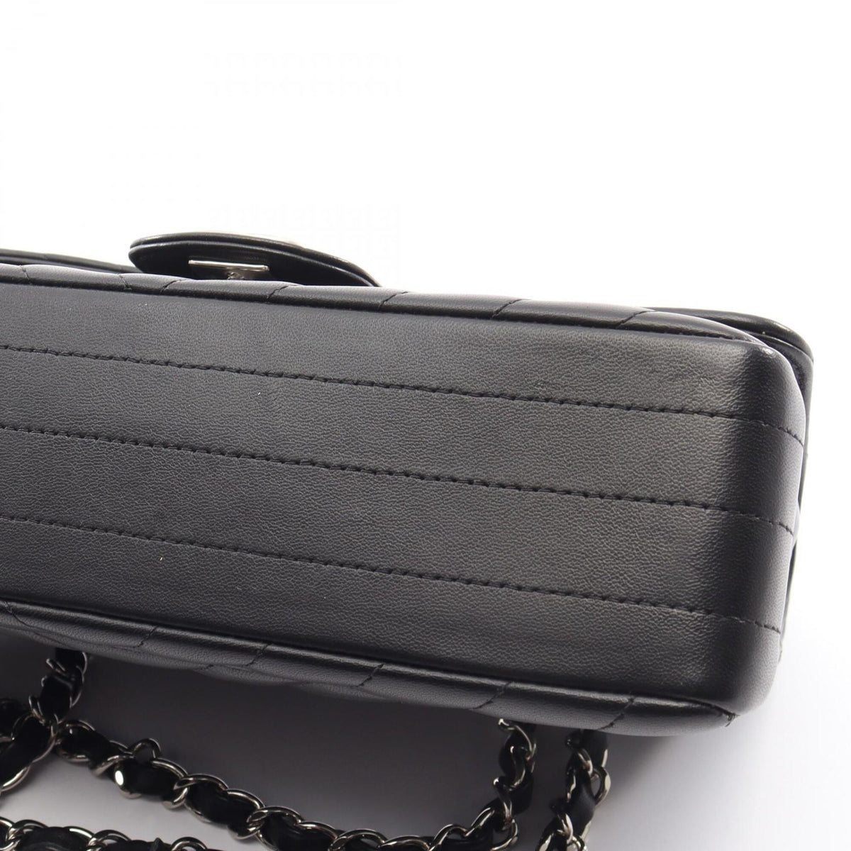 Chanel Black Handbag Shoulder Bag (Pre-Owned)