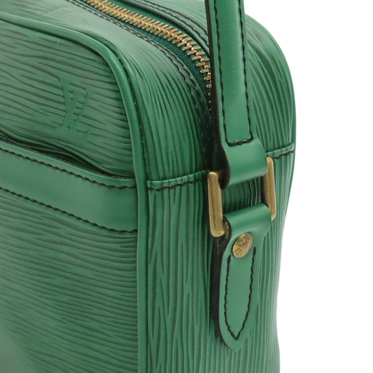 Louis Vuitton Borneo Green Galle Green Epi Leather Shoulder Bag (Pre-Owned)