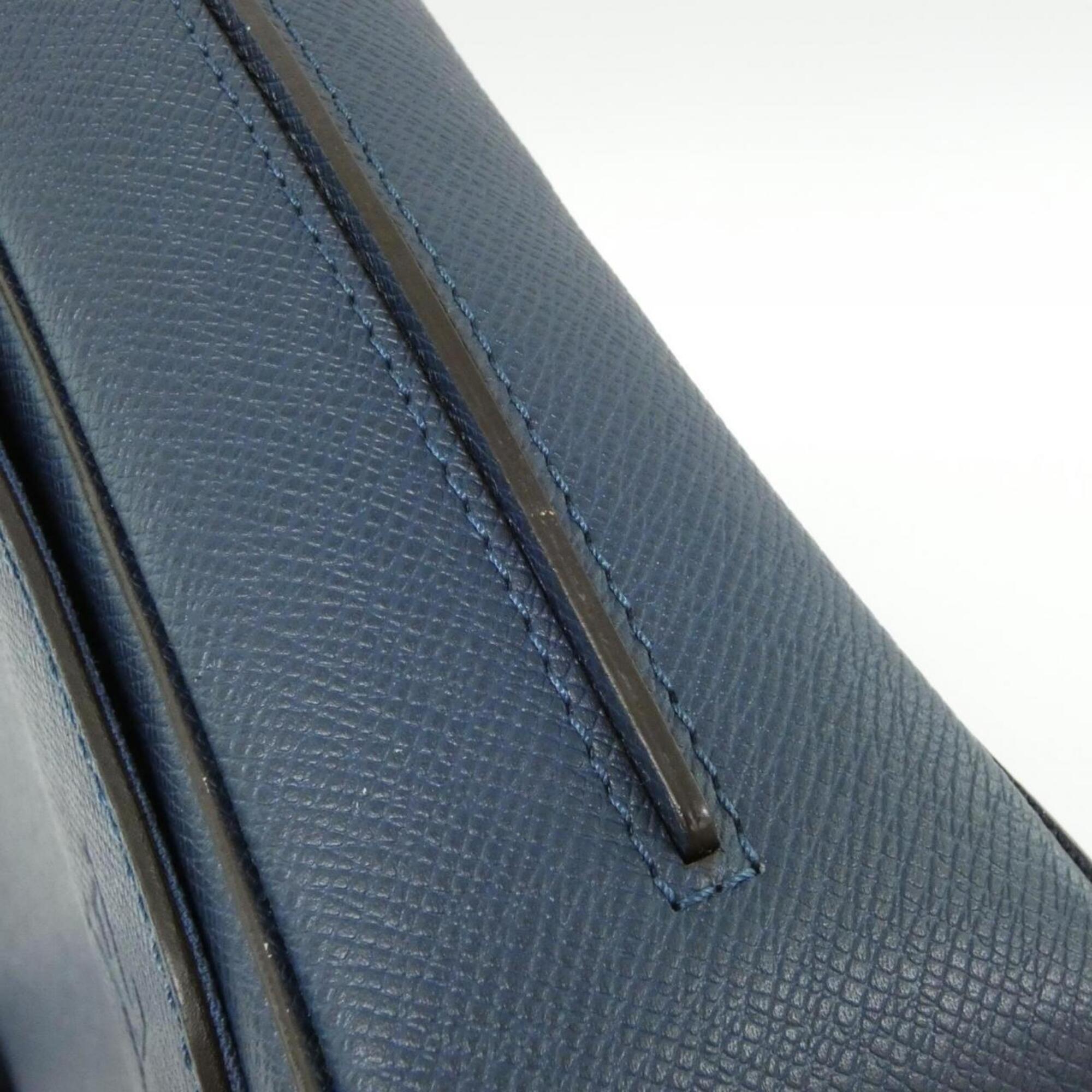 Louis Vuitton Ocean Leather Shoulder Bag (Pre-Owned)