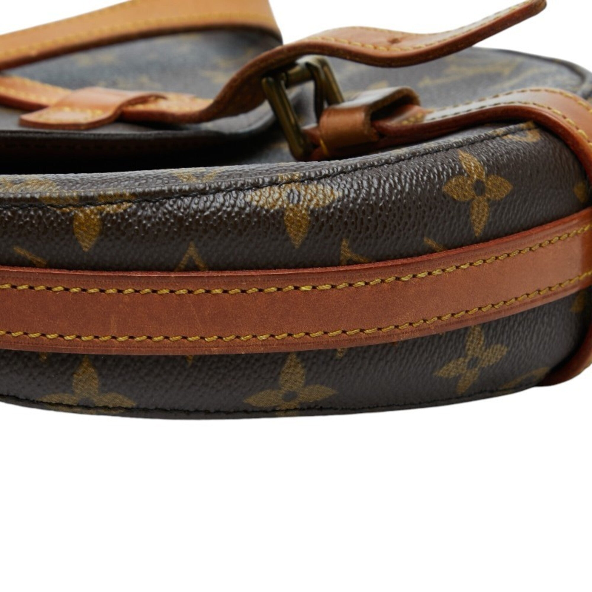Louis Vuitton Brown Pvc Leather Shoulder Bag (Pre-Owned)