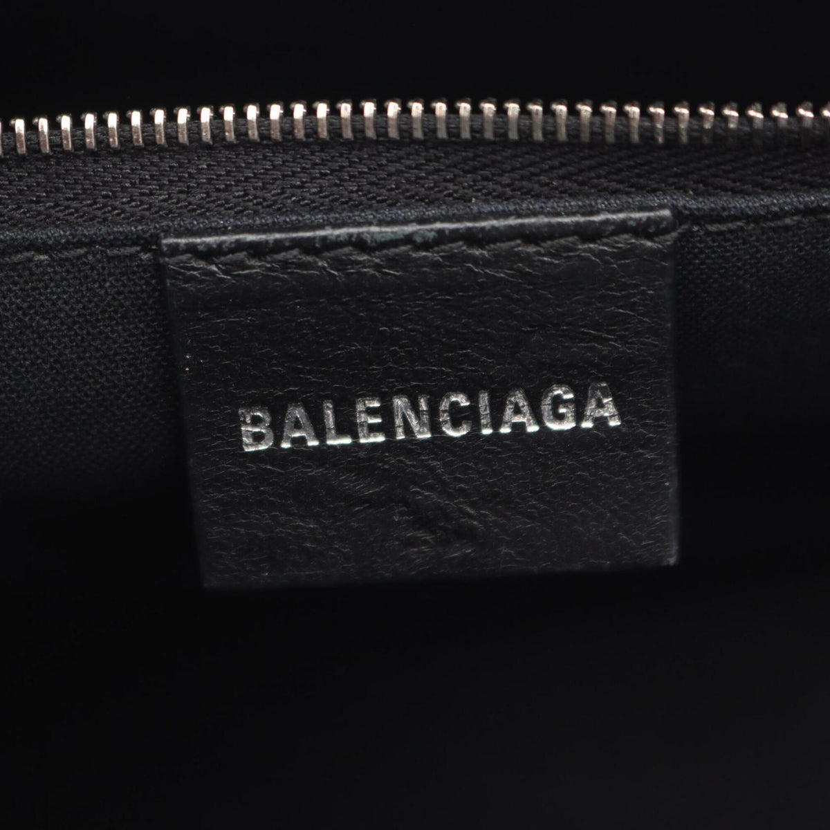 Balenciaga Black Gray Pvc Handbag (Pre-Owned)