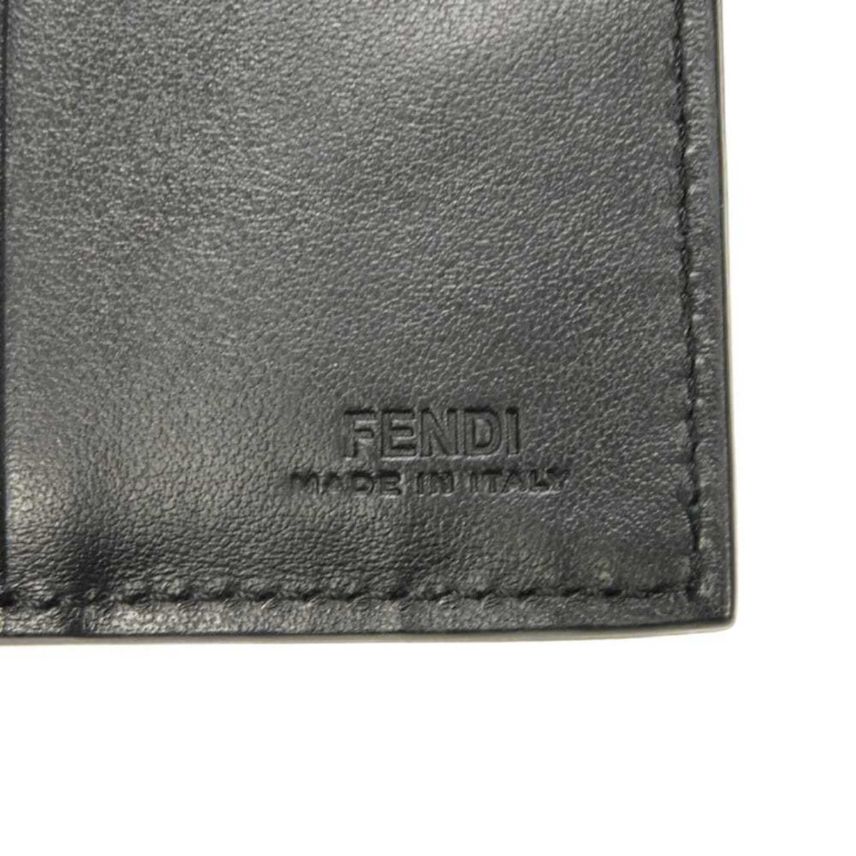 Fendi Black Leather Wallet (Bi-Fold) (Pre-Owned)