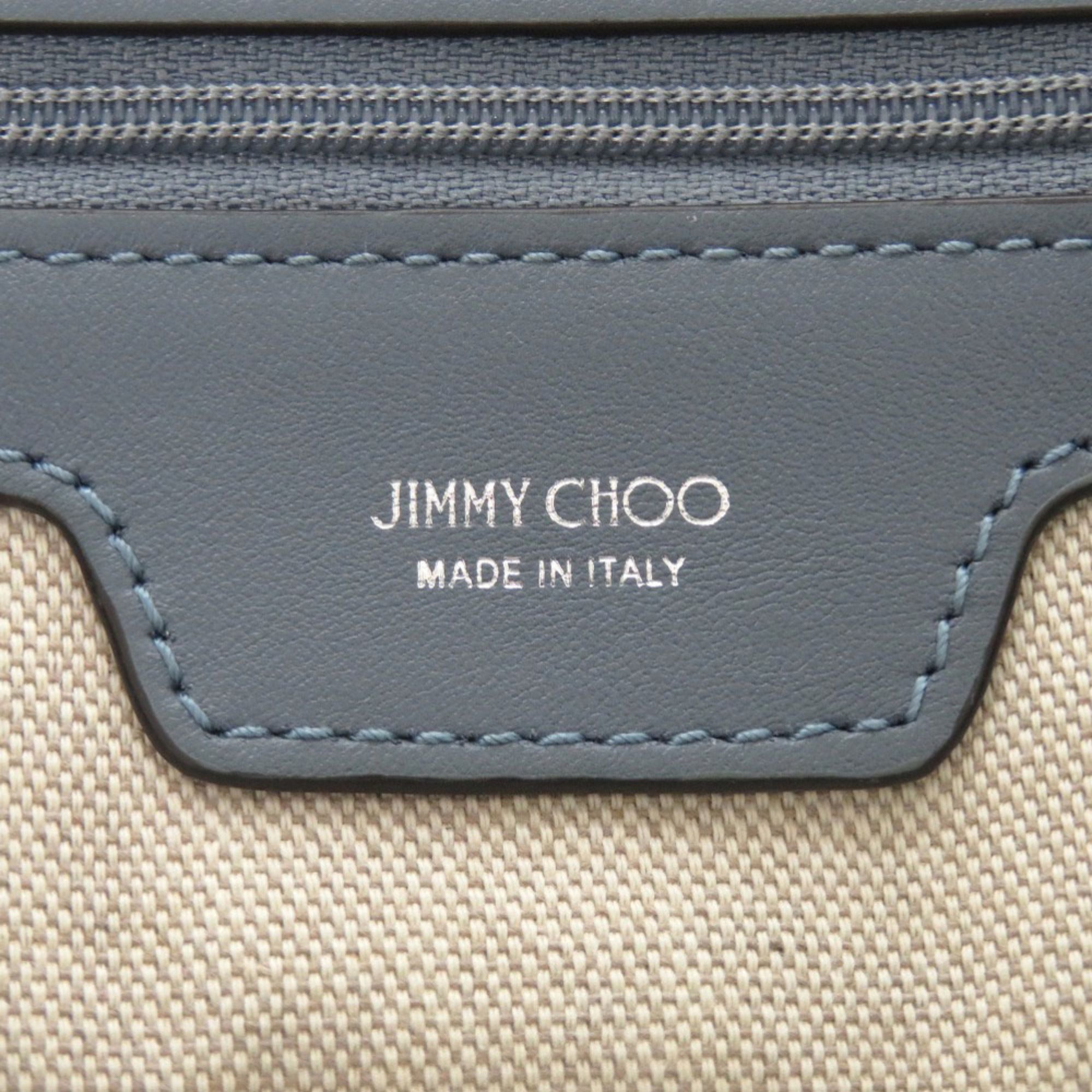 Jimmy Choo Blue Leather Handbag (Pre-Owned)