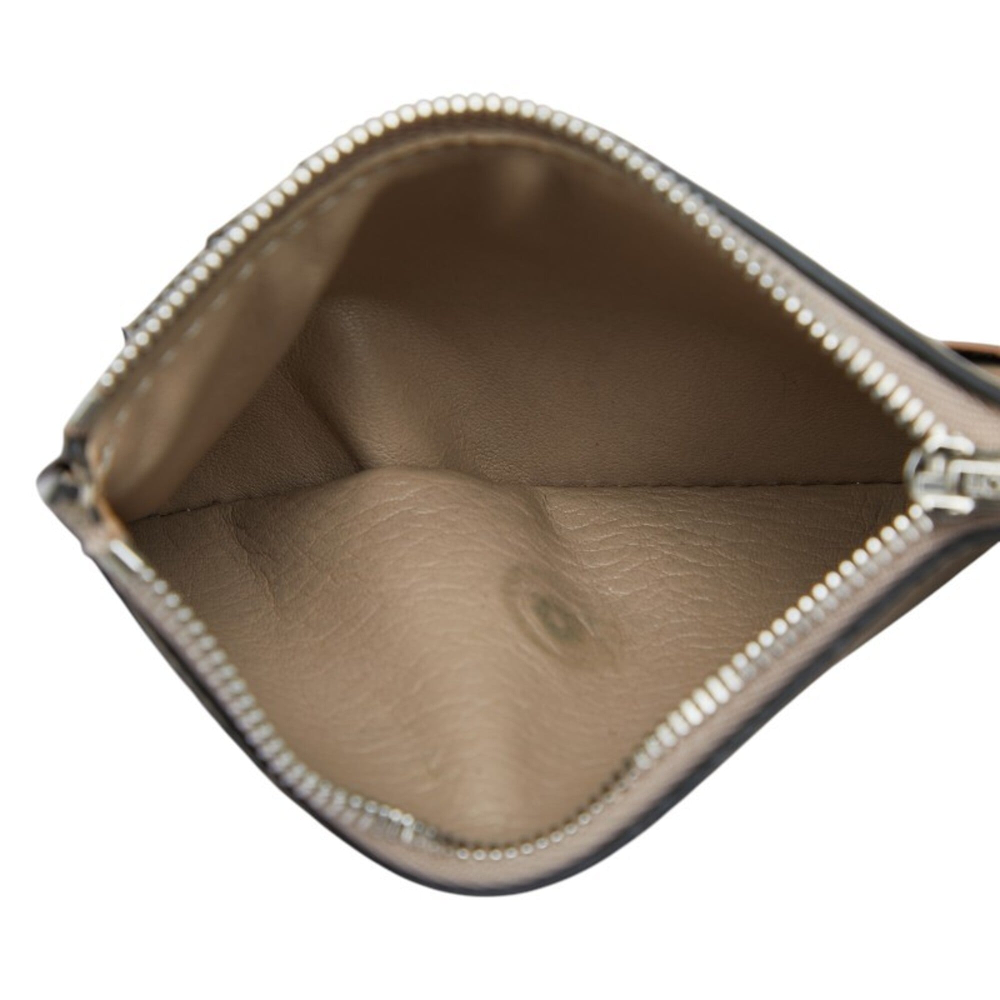 Loewe Beige Leather Wallet (Tri-Fold) (Pre-Owned)