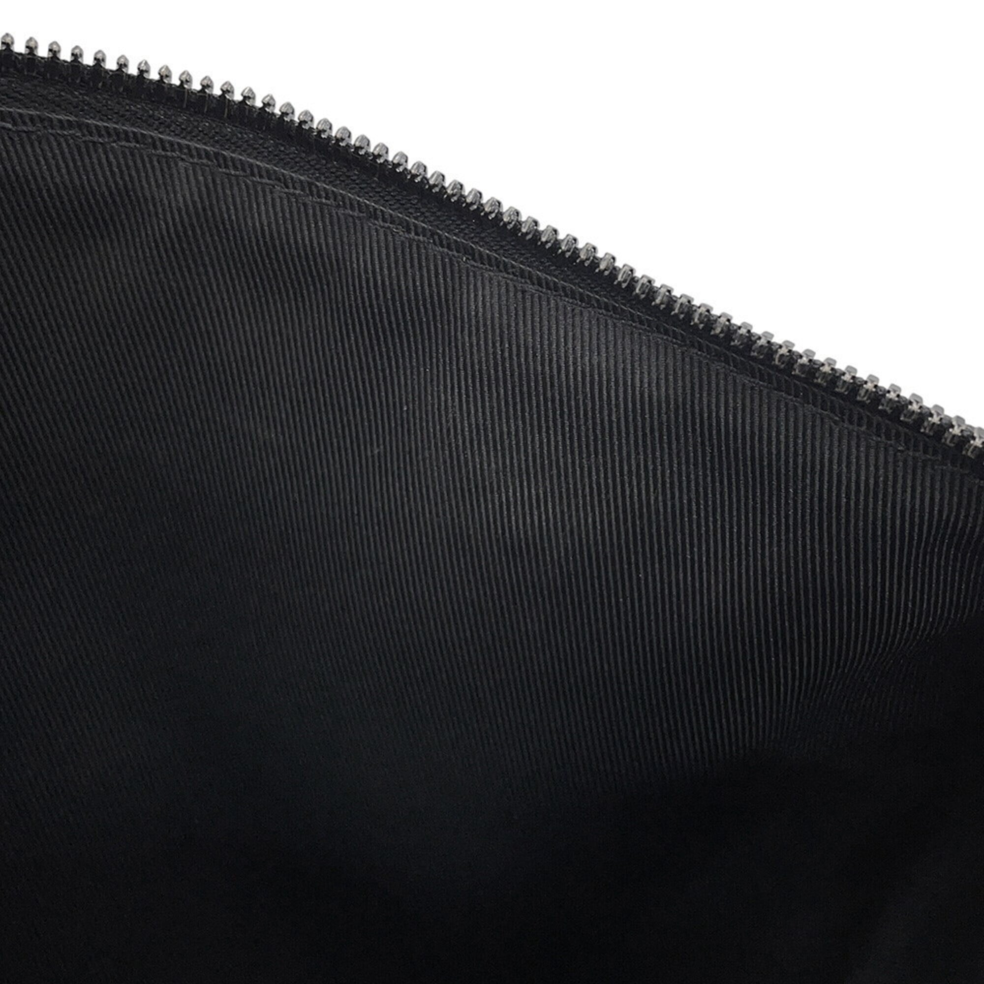 Louis Vuitton Noir Leather Shoulder Bag (Pre-Owned)