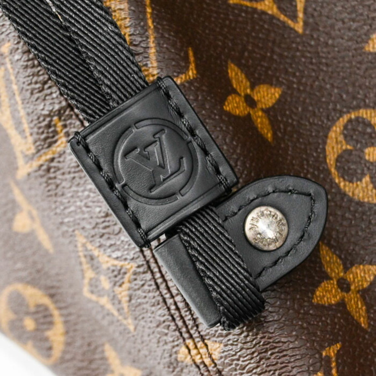 Louis Vuitton Brown Monogram Macassar Canvas Pouch Tote Bag (Pre-Owned)
