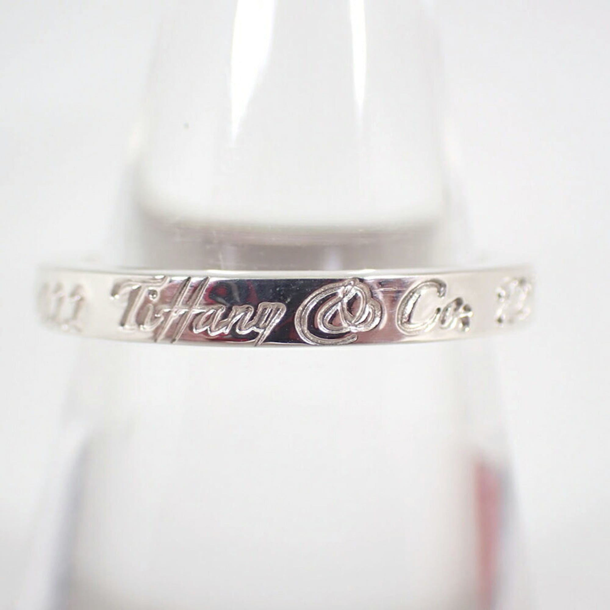 Tiffany Sterling Silver 925 Band Ring (Pre-Owned)