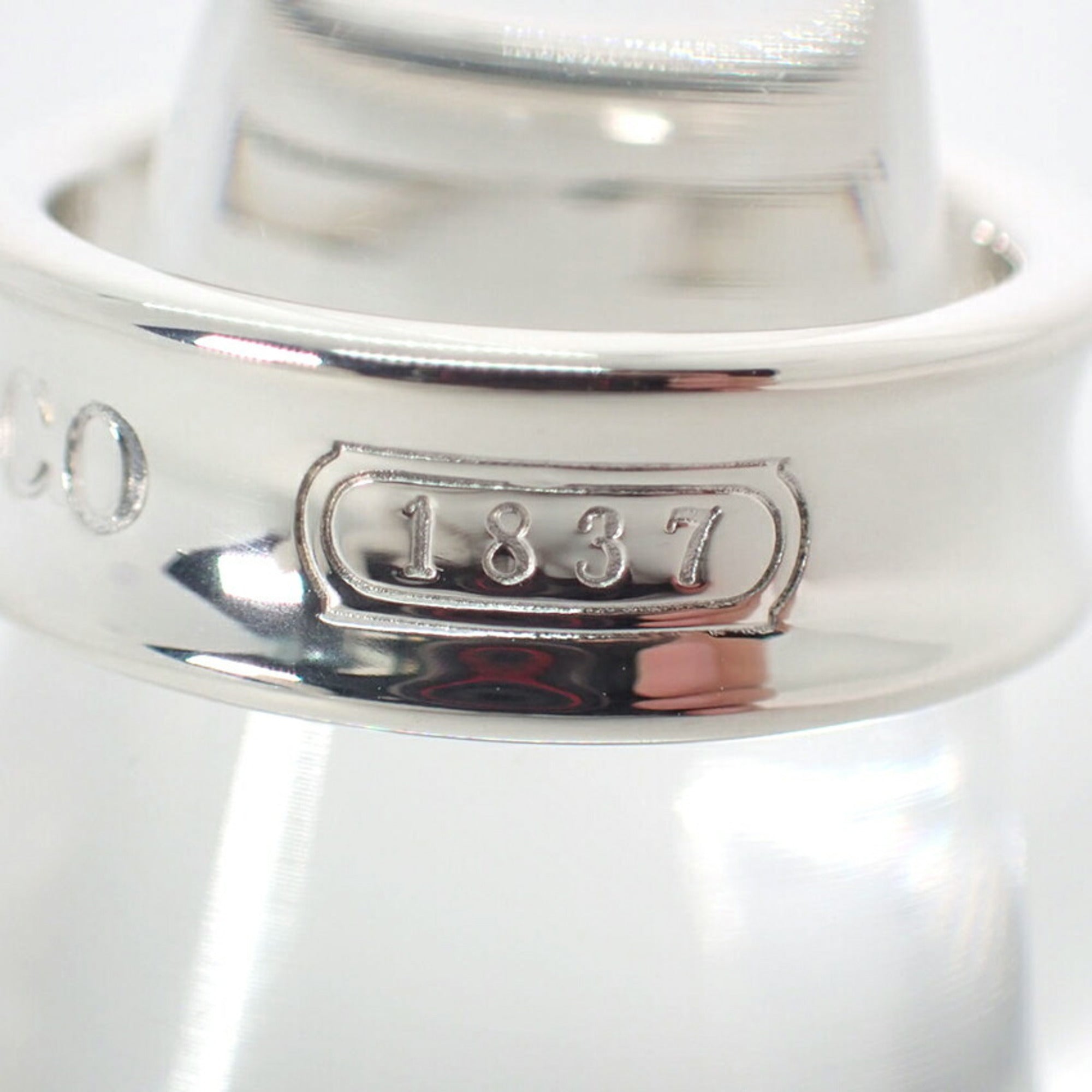 Tiffany Sterling Silver 925 Band Ring (Pre-Owned)