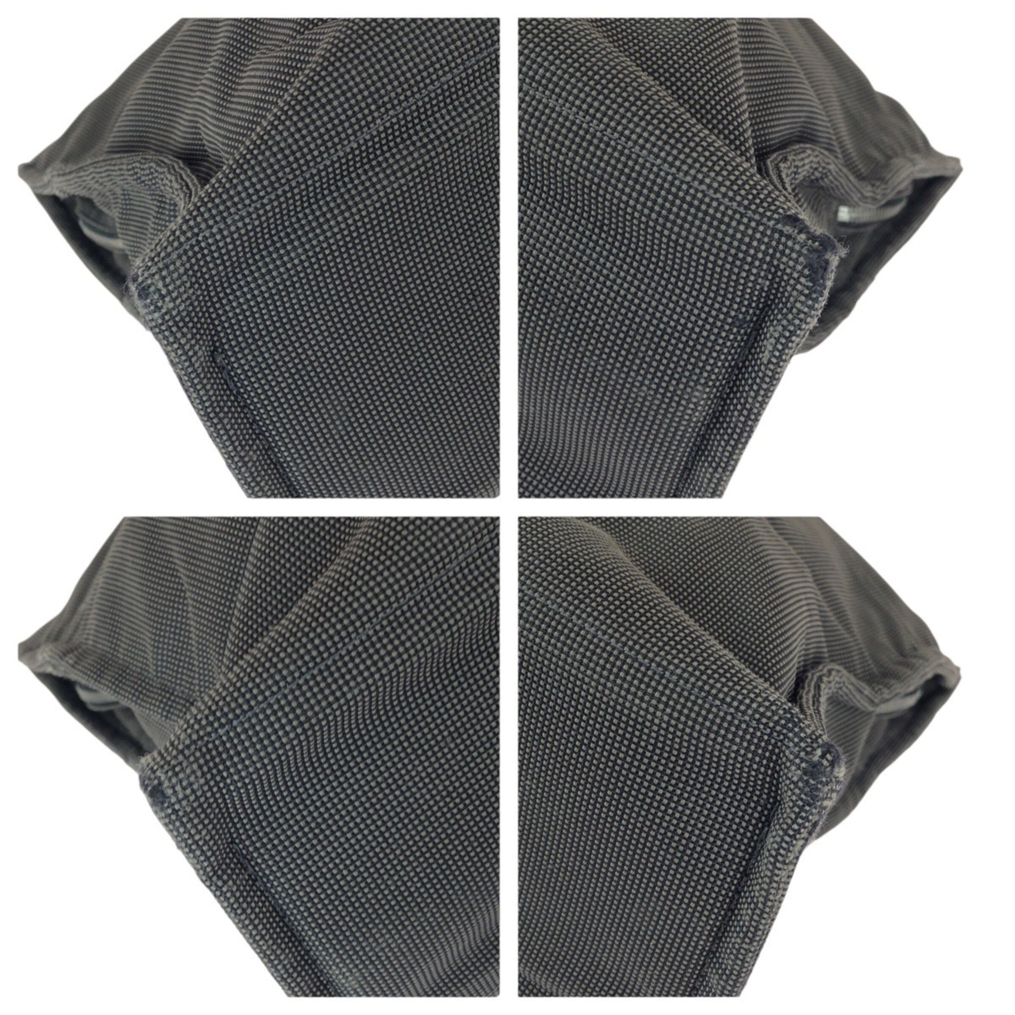 Hermes Gray Canvas Tote Bag (Pre-Owned)
