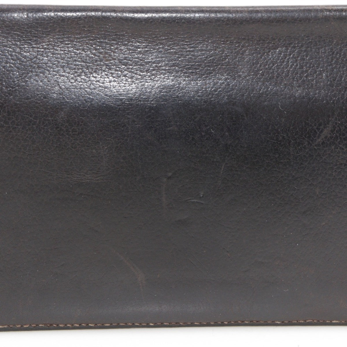 Hermes Brown Leather Bill Wallet (Bi-Fold) (Pre-Owned)