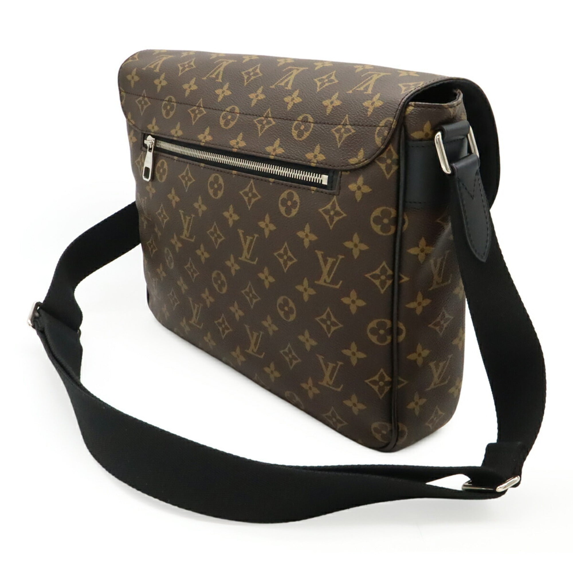 Louis Vuitton Black Brown Monogram Monogram Macassar Monogram Shoulder Bag (Pre-Owned)