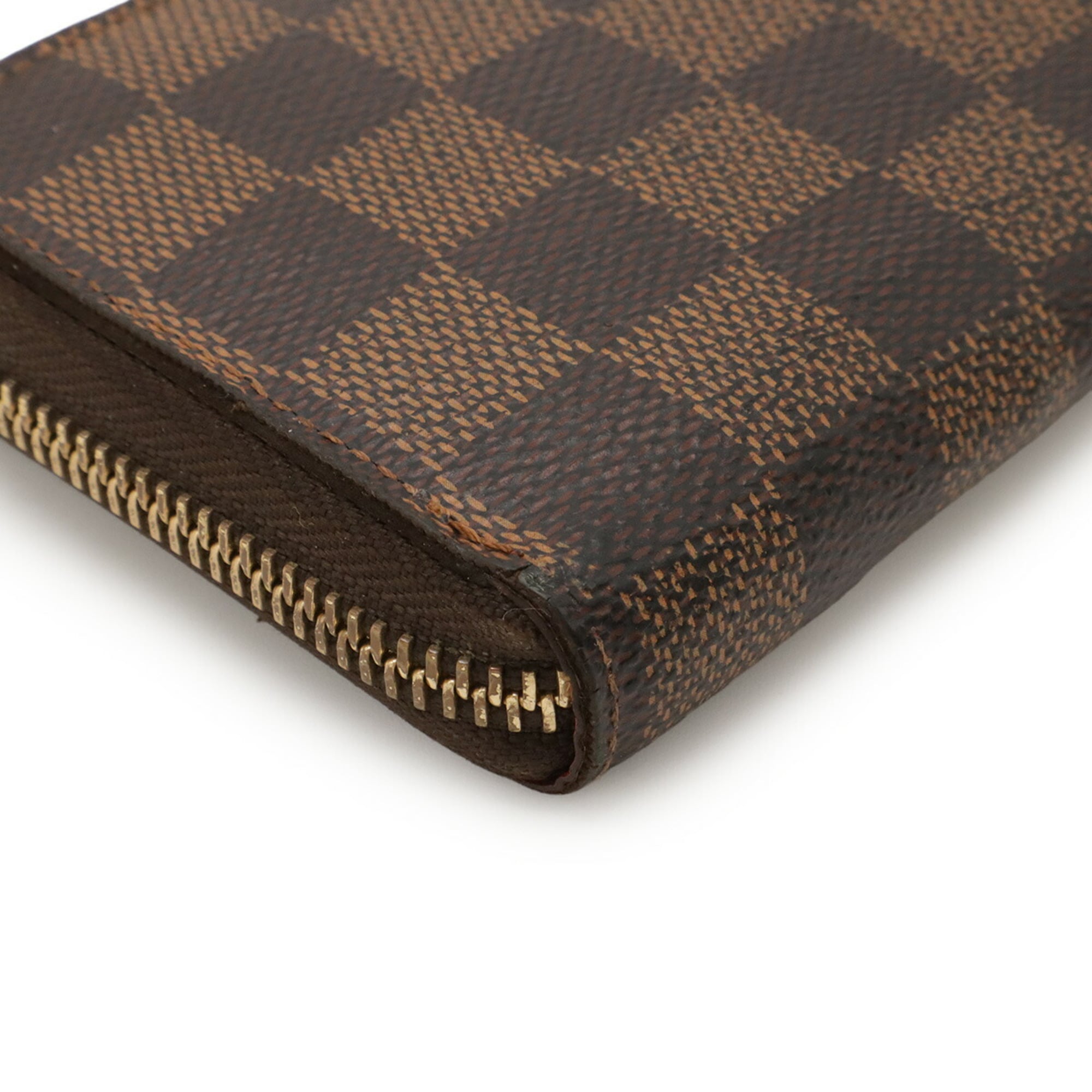 Louis Vuitton Cerise Damier Canvas Pvc Damier Canvas Long Bill Wallet (Bi-Fold) (Pre-Owned)