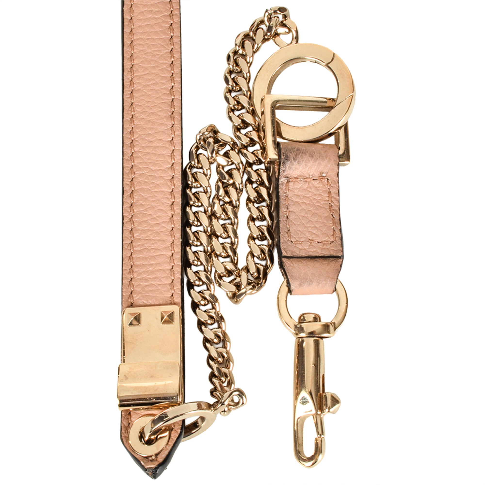 Valentino Pink Leather Handbag (Pre-Owned)