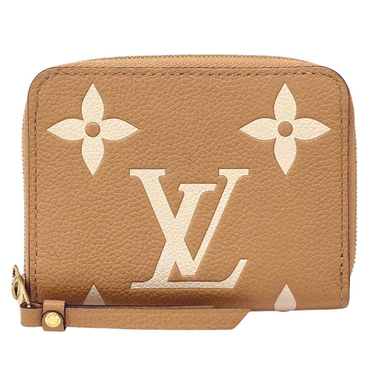Louis Vuitton Beige Bicolor Monogram Monogram Empreinte Long Wallet (Bi-Fold) (Pre-Owned)
