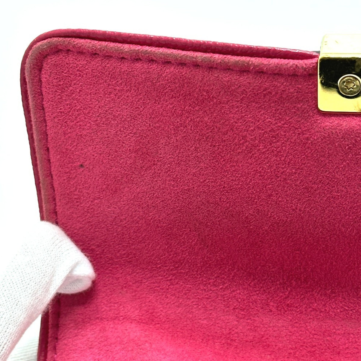 Louis Vuitton Red Color Monogram Empreinte Pochette Shoulder Bag (Pre-Owned)