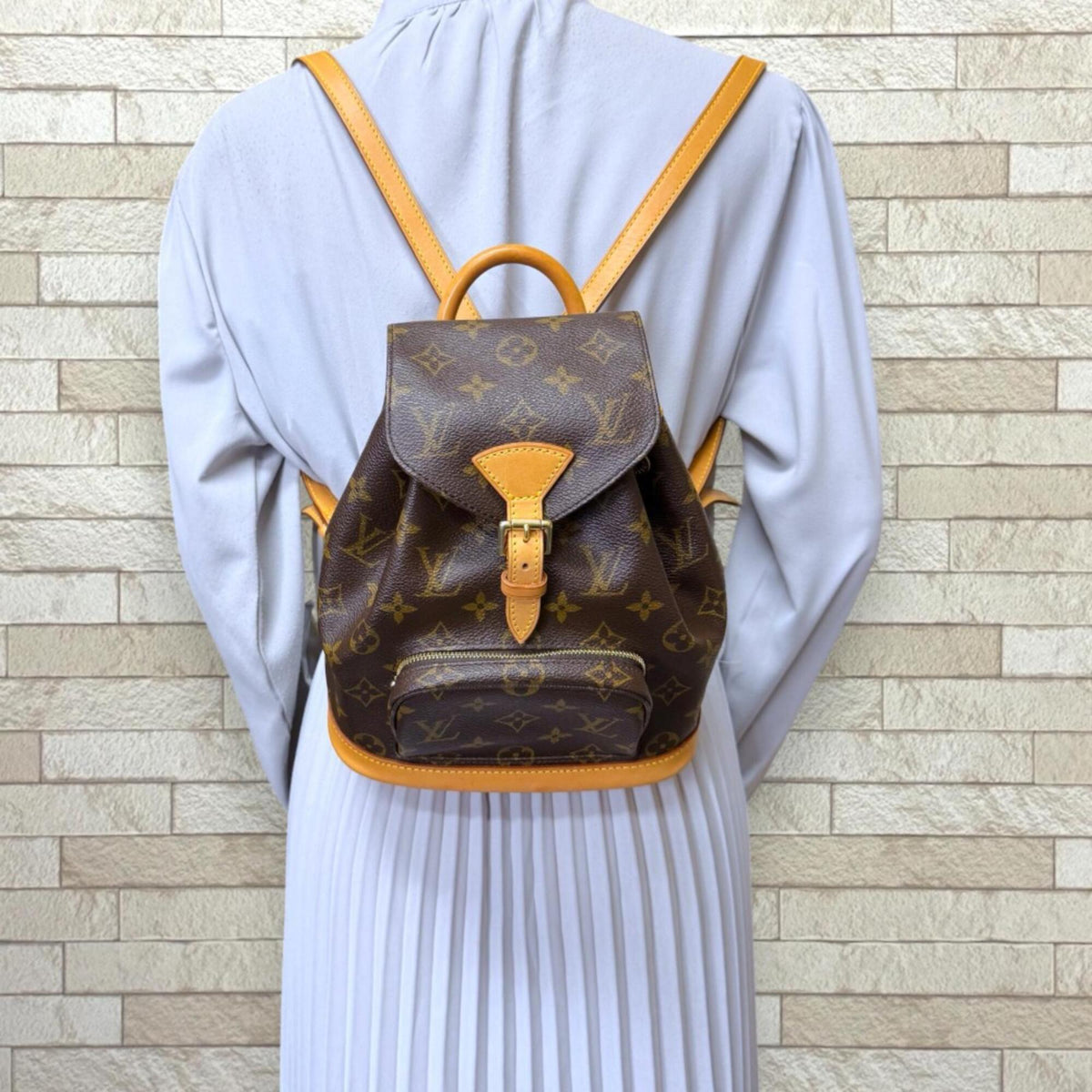 Louis Vuitton Monogram Brown Monogram Backpack (Pre-Owned)