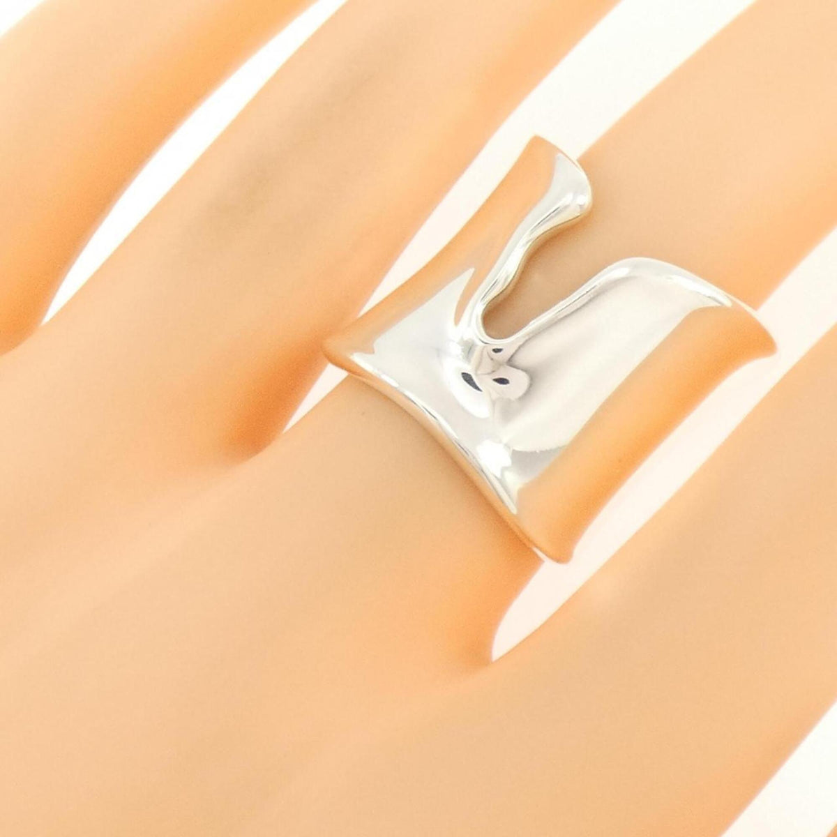 Tiffany Silver Silver 925 Band Ring (Pre-Owned)