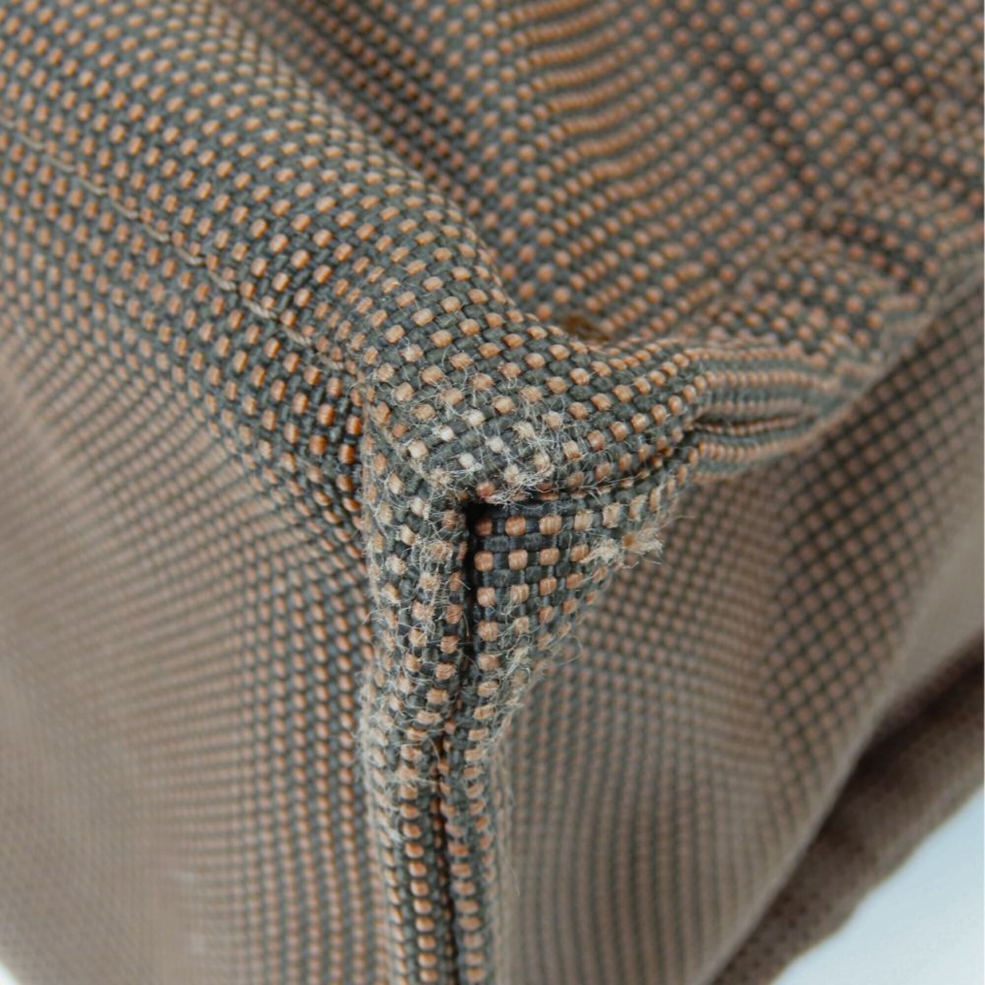Hermes Brown Polyester Tote Bag (Pre-Owned)