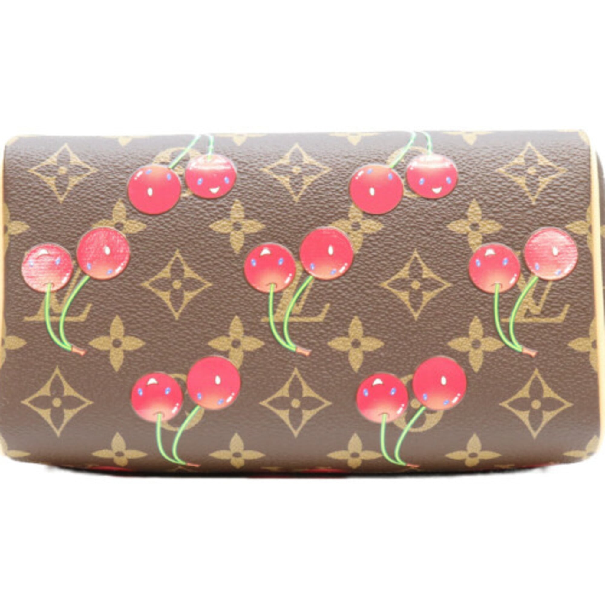 Louis Vuitton Brown Monogram Cherry Blossom Shoulder Bag (Pre-Owned)