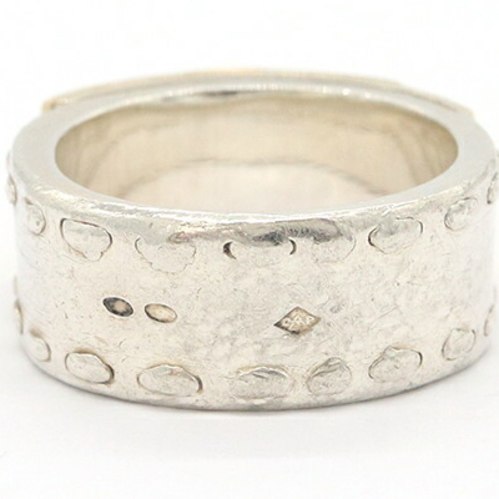 Hermes Yellow Gold (18K) Sterling Silver 925 Band Ring (Pre-Owned)