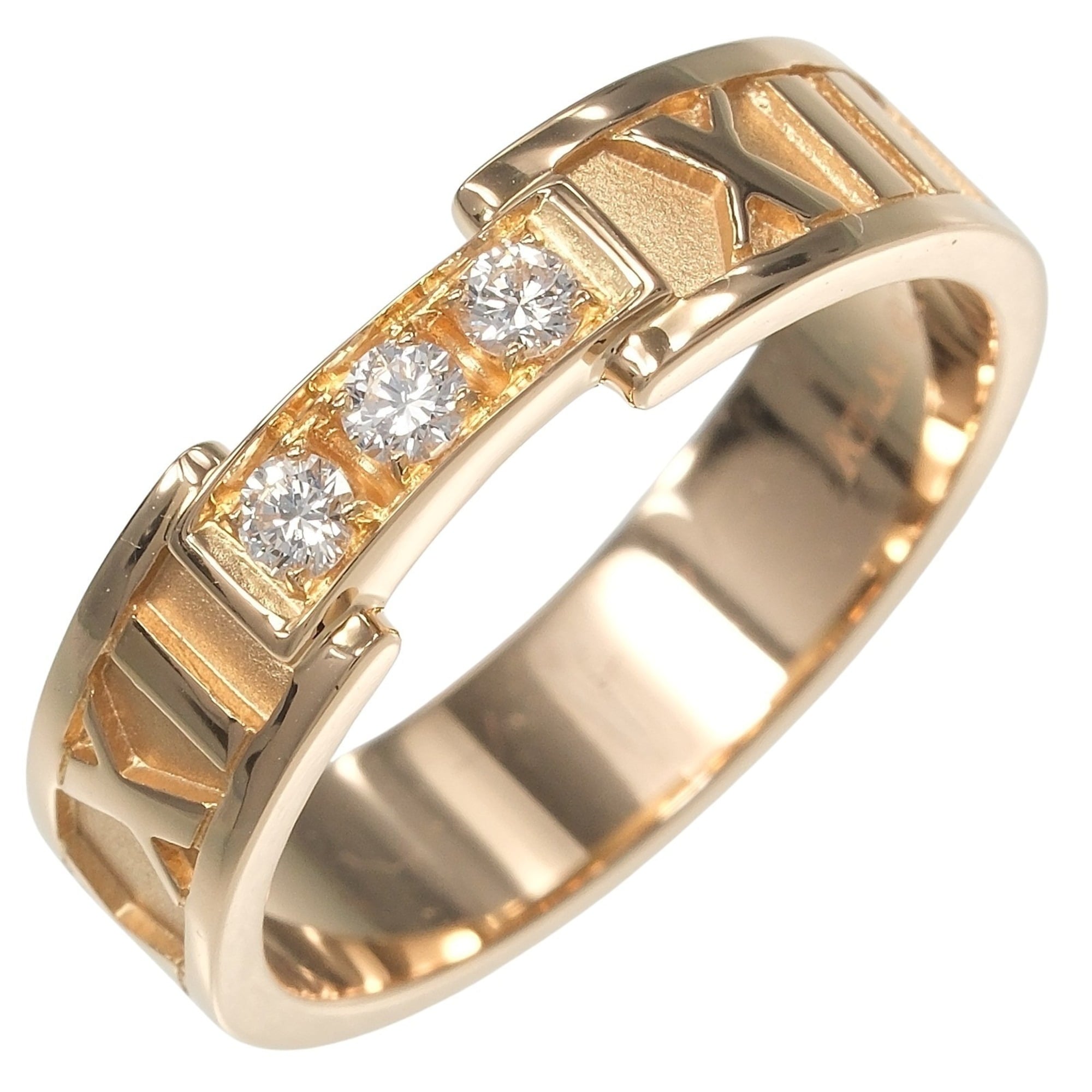 Tiffany Atlas Pink Band Ring (Pre-Owned)