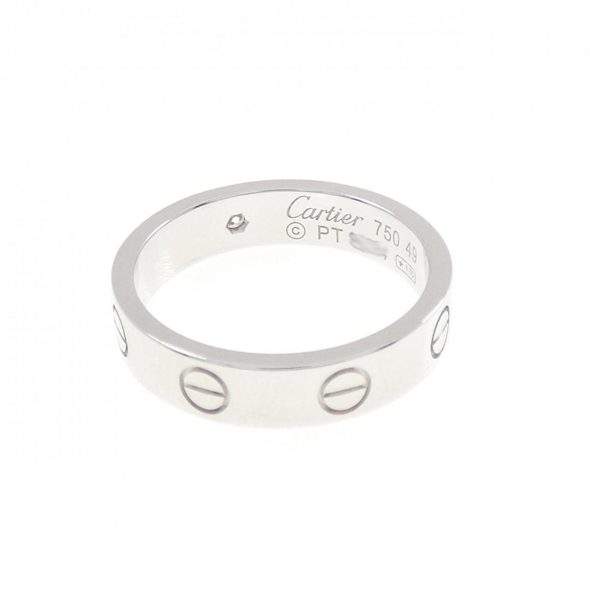 Cartier White Gold (18K) Band Ring (Pre-Owned)