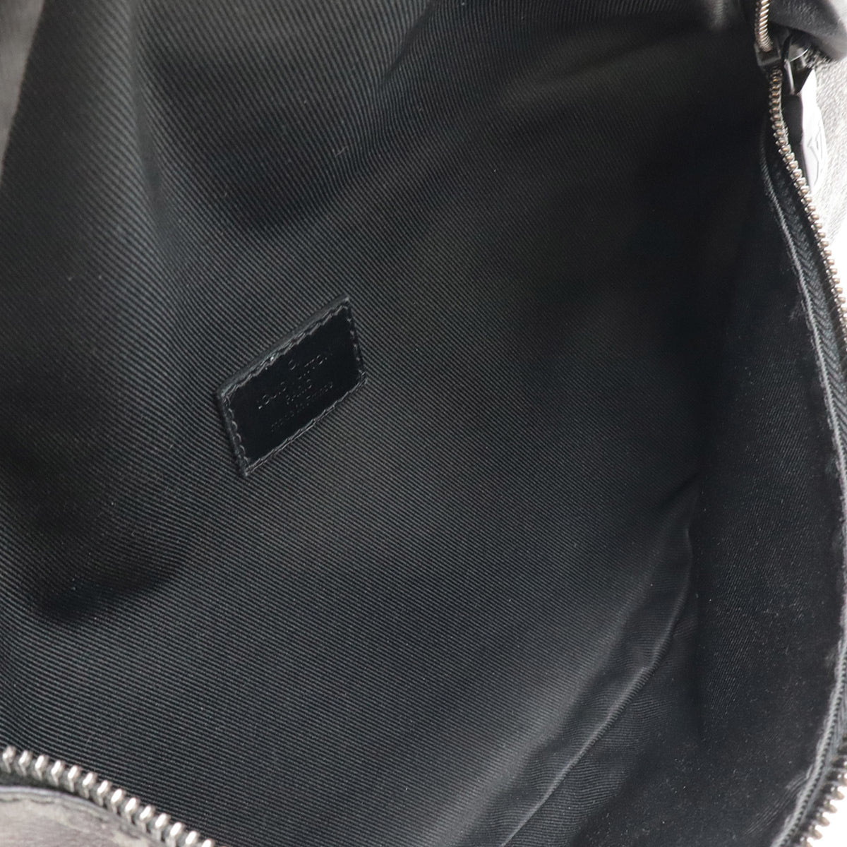 Louis Vuitton Black Gray Multi-Color Monogram Leather Pouch (Pre-Owned)