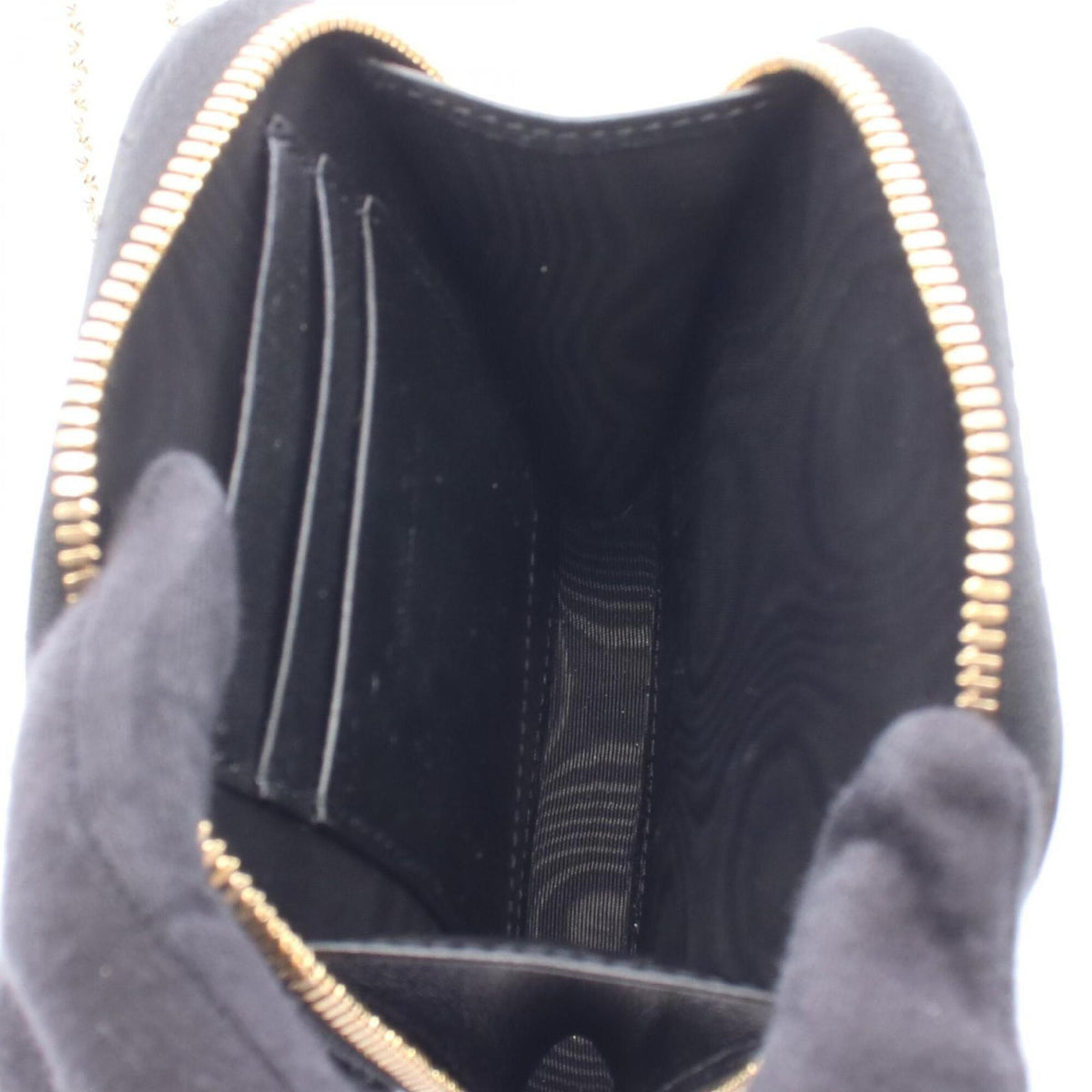 Christian Dior Black Leather Handbag (Pre-Owned)