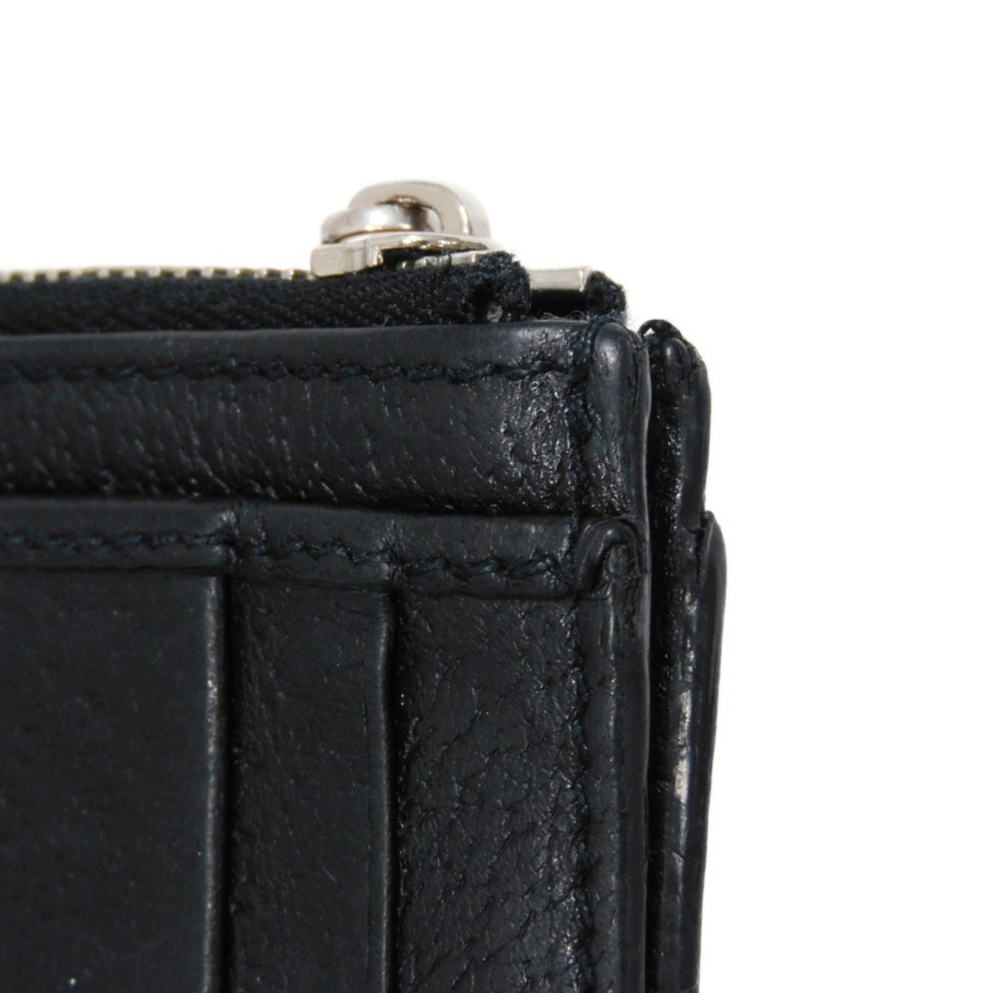 Gucci Black Yellow Nylon Leather Coin Purse/Coin Case (Pre-Owned)