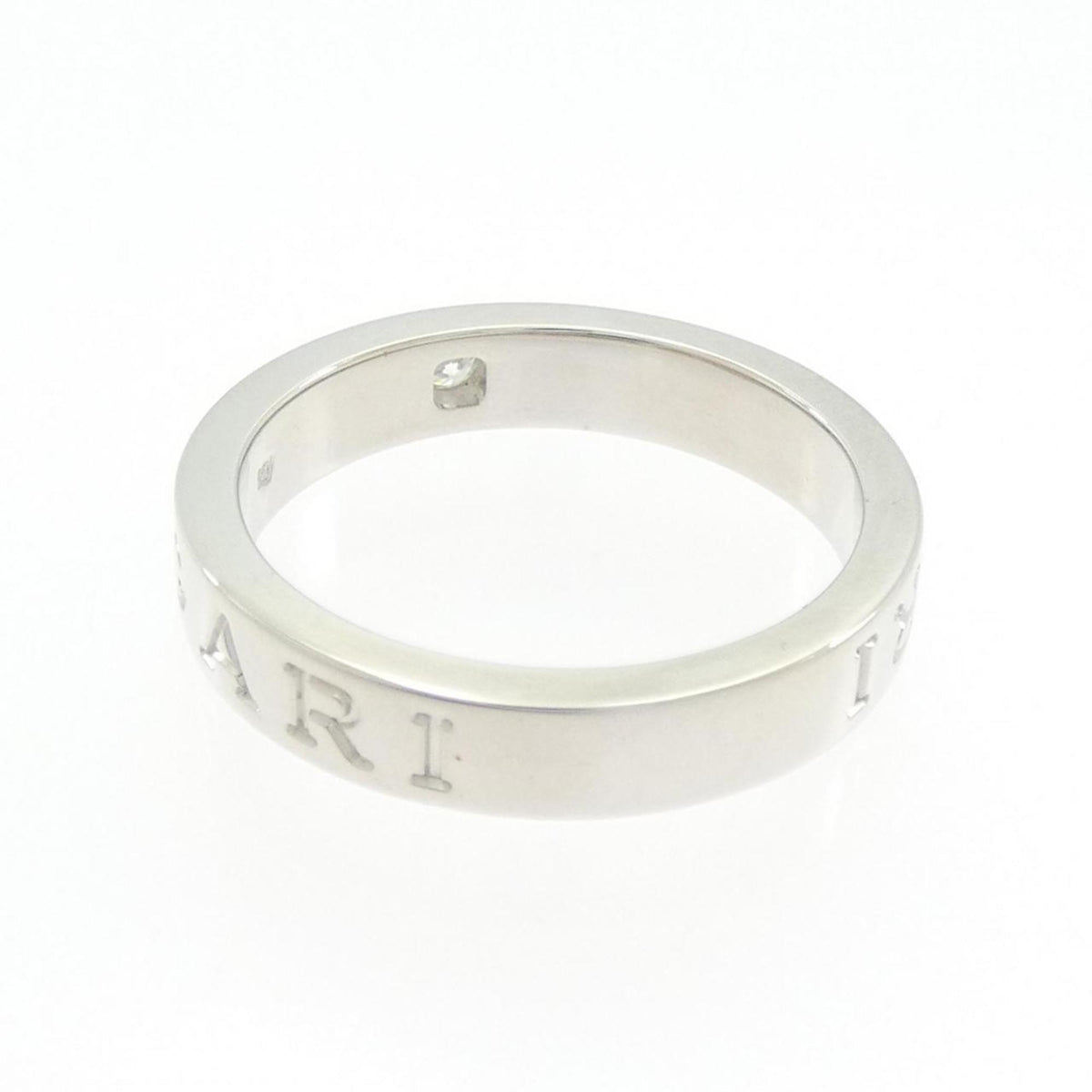 Bvlgari White Gold (18K) Band Ring (Pre-Owned)