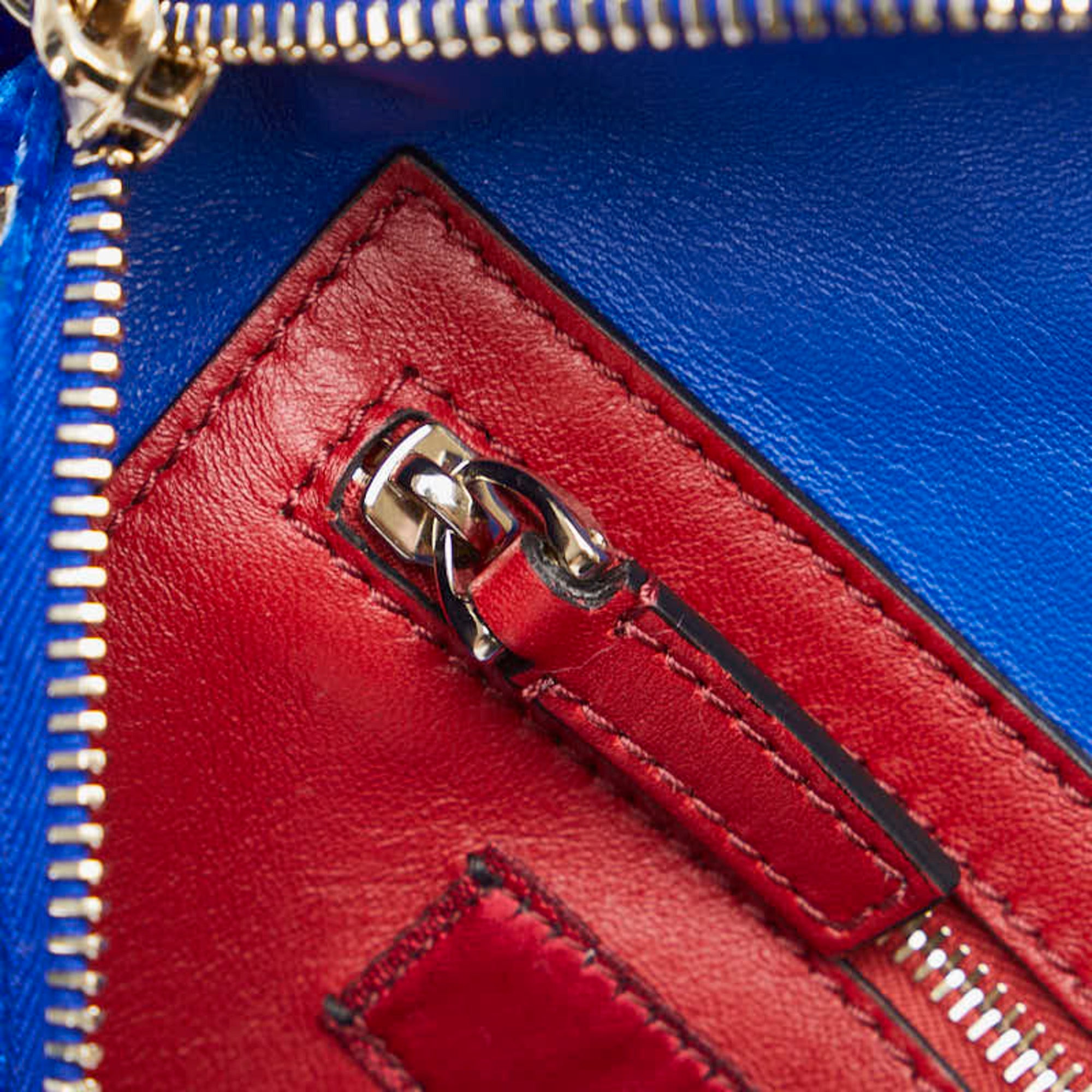 Valentino Blue Leather Fanny Pack (Pre-Owned)