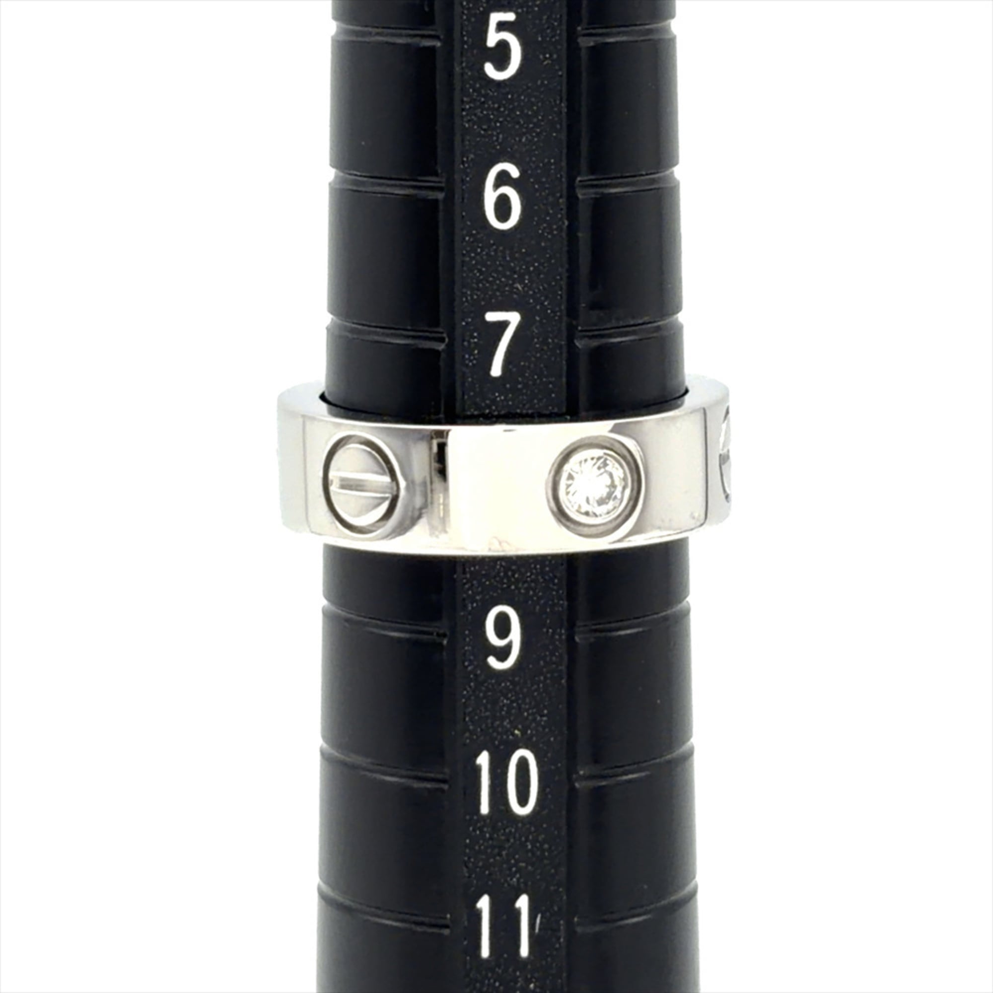 Cartier Love White Gold (18K) Band Ring (Pre-Owned)