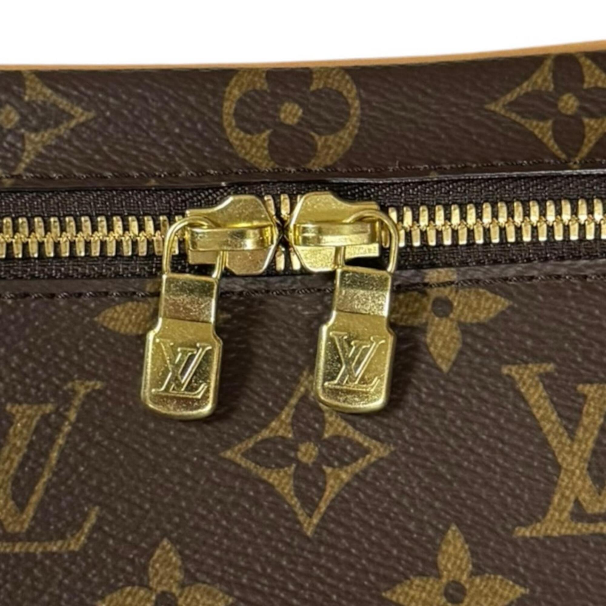 Louis Vuitton Brown Monogram Or Monogram Handbag Pouch Vanity Bag (Pre-Owned)