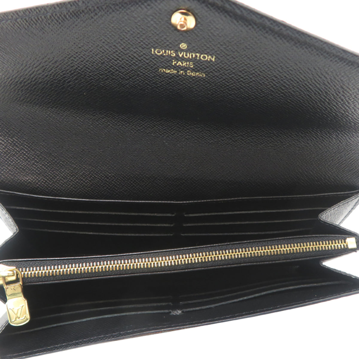 Louis Vuitton Monogram Brown Monogram Long Wallet (Bi-Fold) (Pre-Owned)