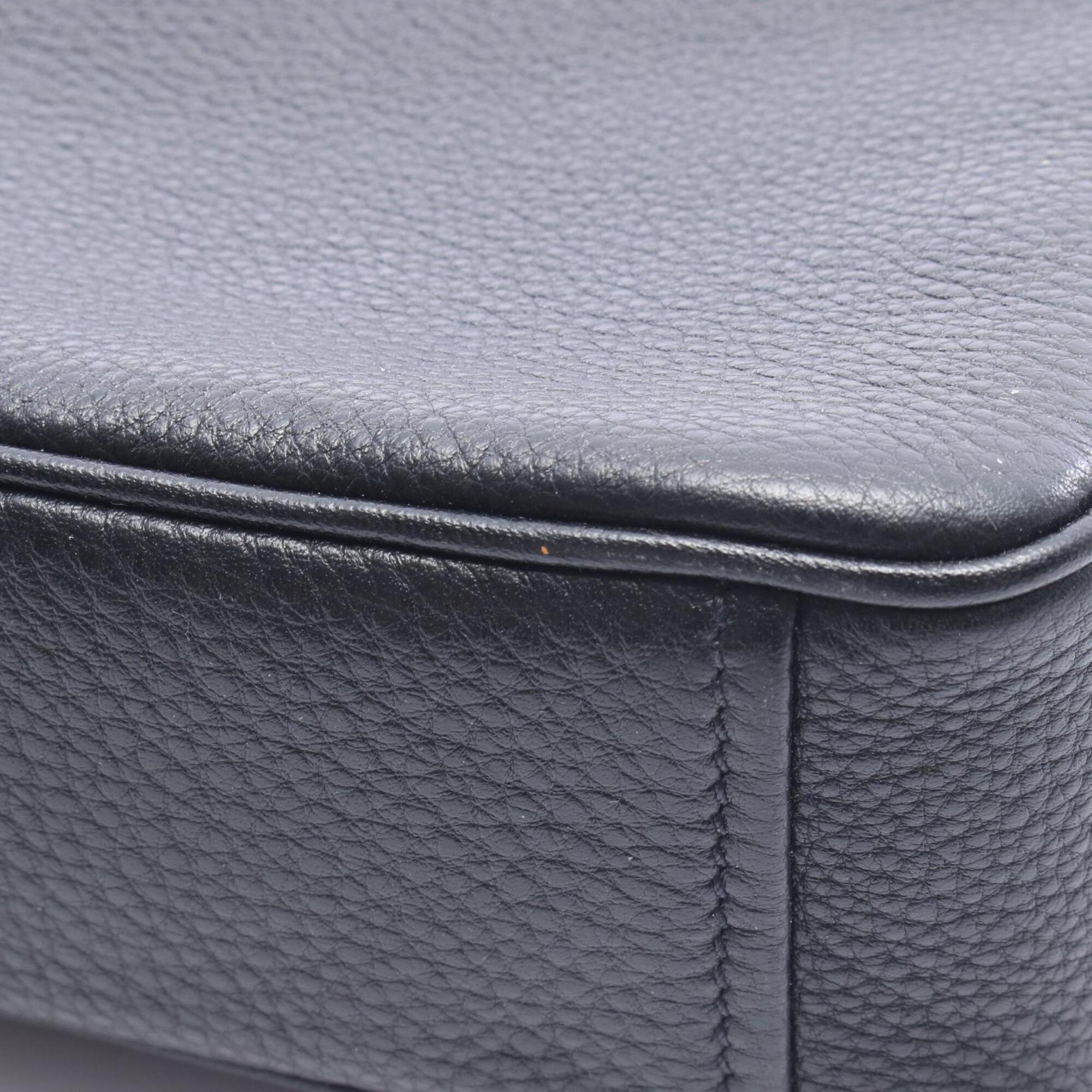 Prada Black Leather Shoulder Bag (Pre-Owned)