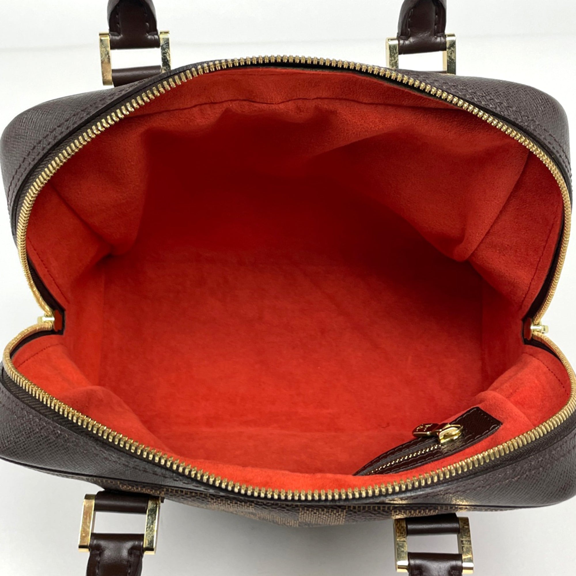 Louis Vuitton Damier Brown Damier Canvas Handbag (Pre-Owned)