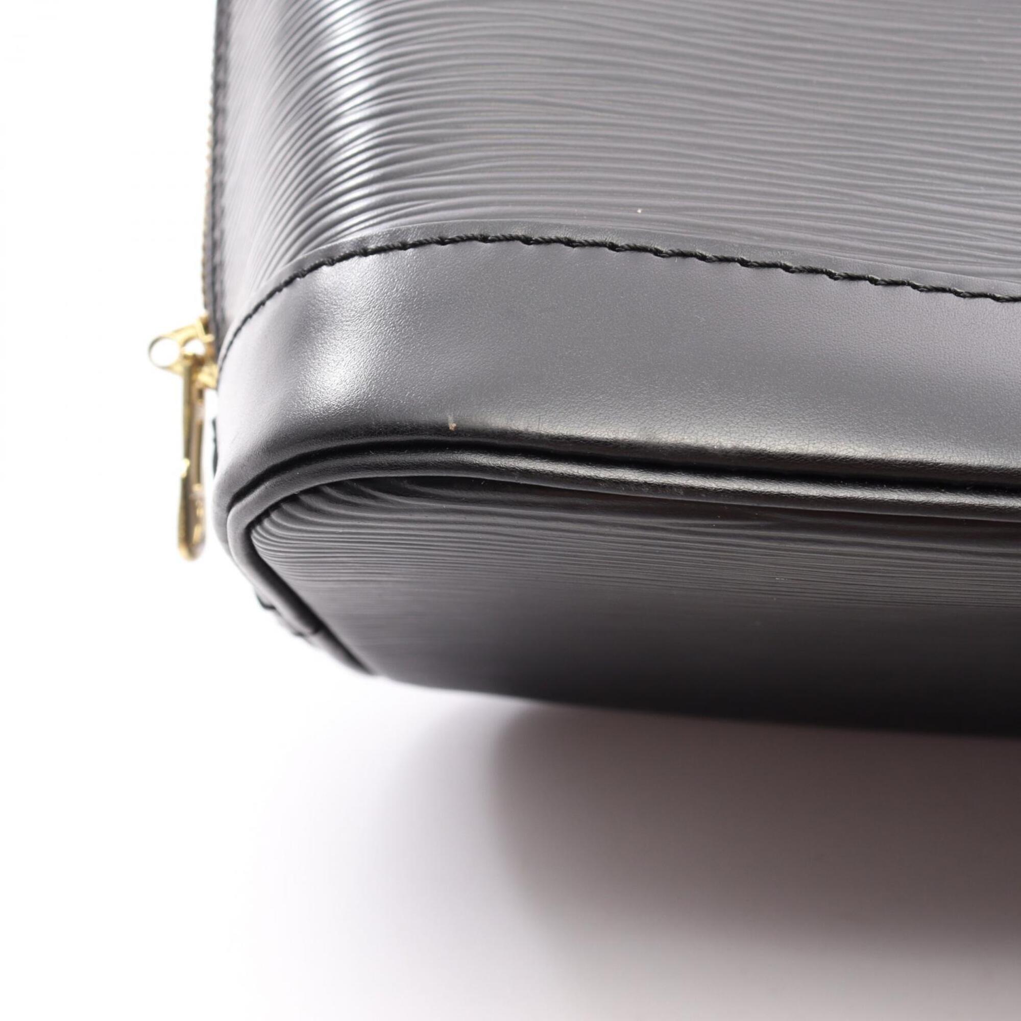 Louis Vuitton Black Noir Epi Leather Handbag (Pre-Owned)