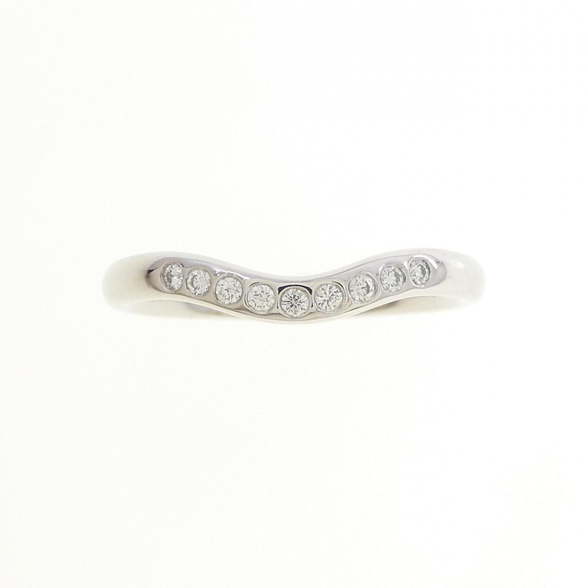 Tiffany Platinum Platinum 950 Band Ring (Pre-Owned)
