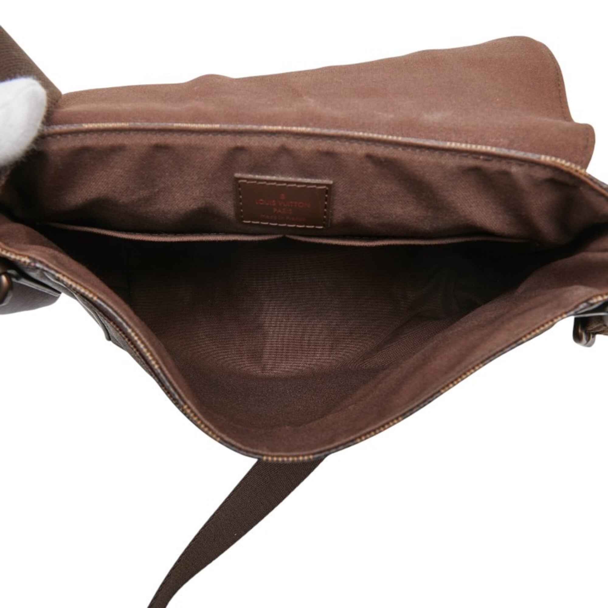 Louis Vuitton Brown Pvc Leather Shoulder Bag (Pre-Owned)