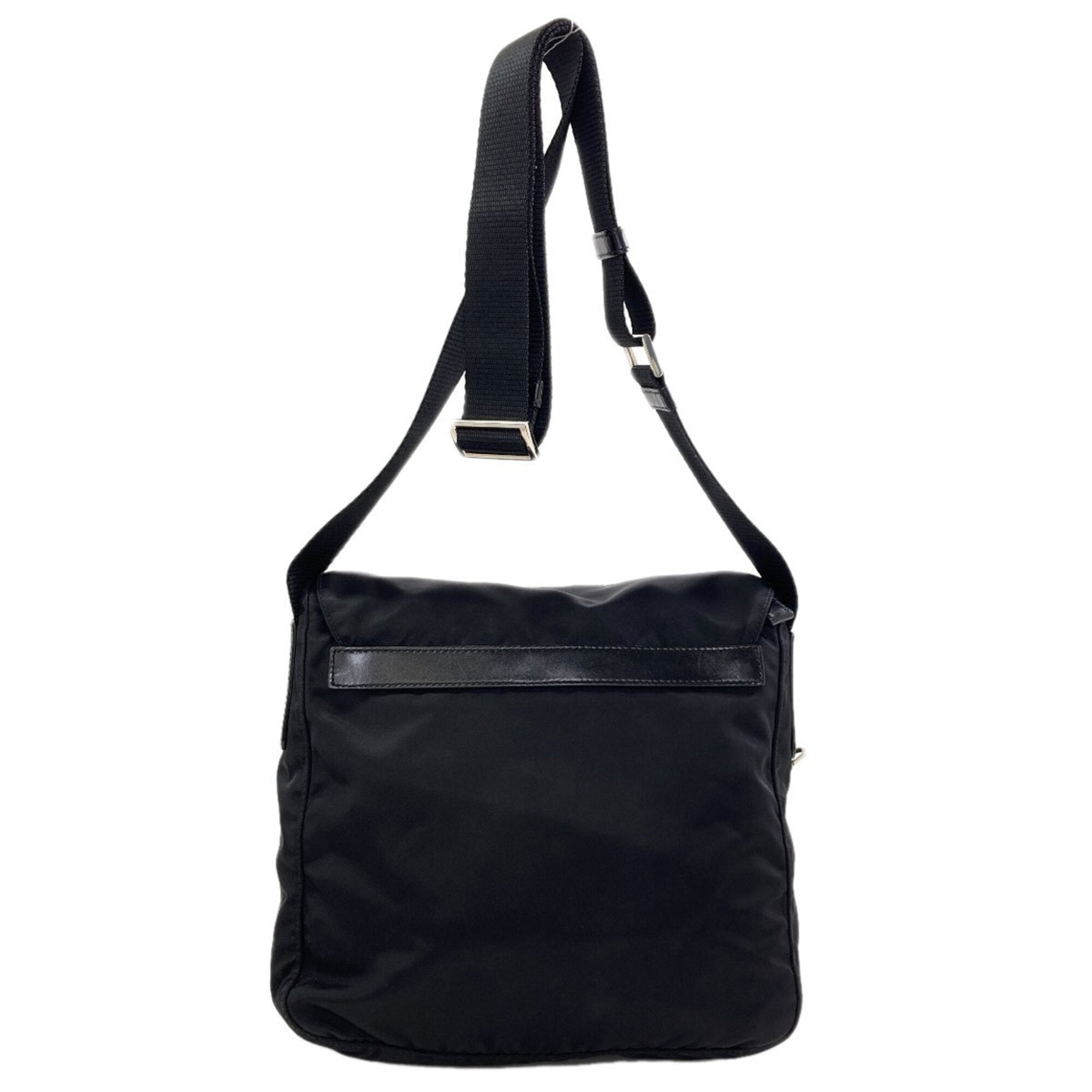 Prada Black Nylon Shoulder Bag (Pre-Owned)