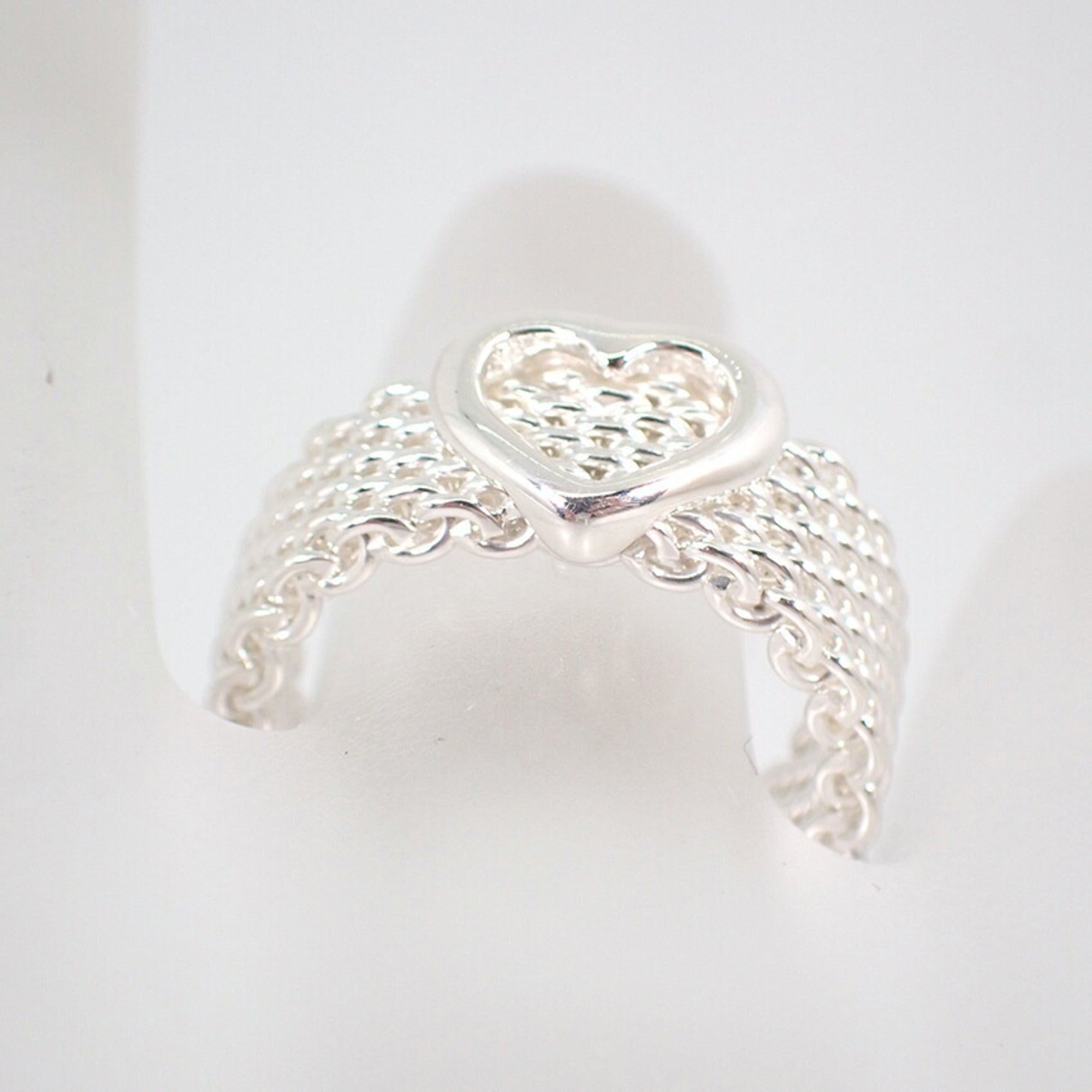 Tiffany Silver Sterling Silver 925 Band Ring (Pre-Owned)